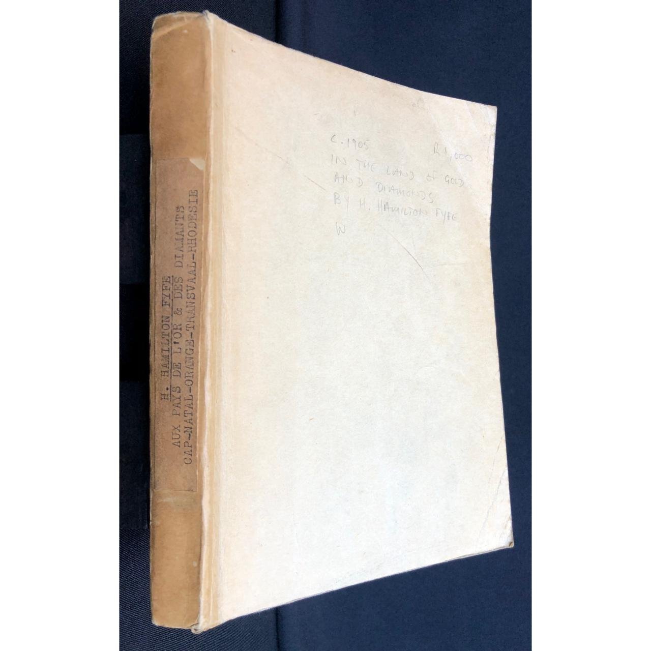 Aux pays de l'or et des diamants (c.1905) R1,000