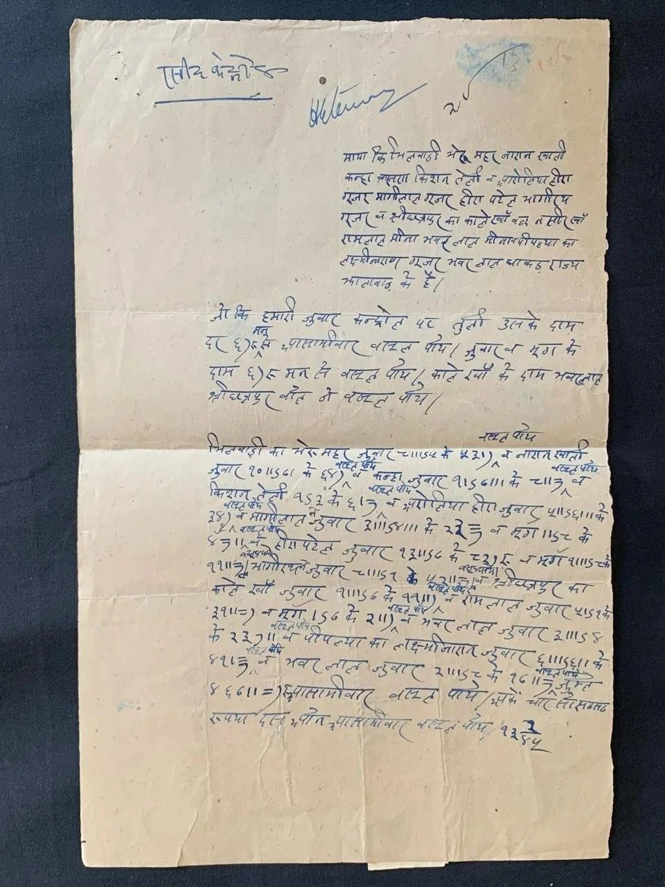 Jhalawar State Document c.1930