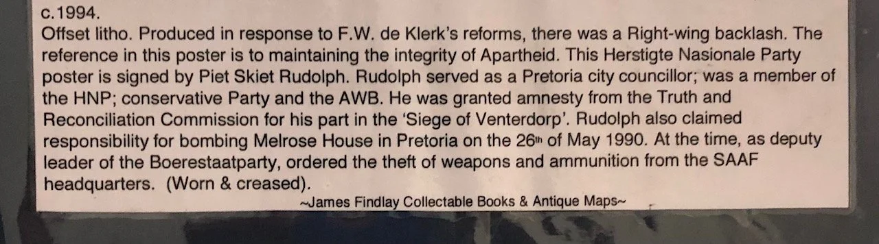 HNP Pro-Apartheid poster (signed) 4.jpg