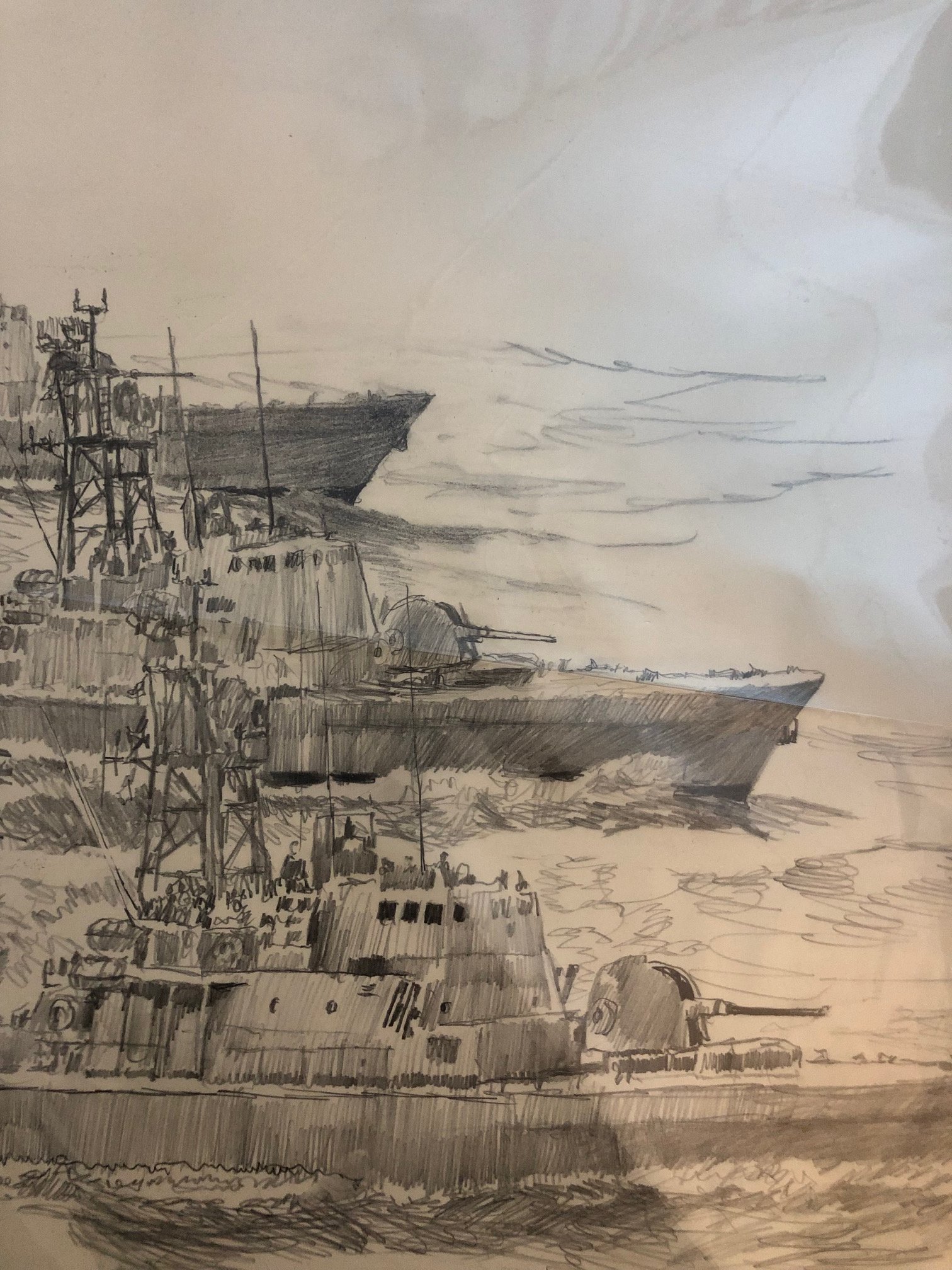The Scorpion Flotilla by Tom Hamilton, N.O.I.C, Salisbury Island, Durban, Natal (1980)