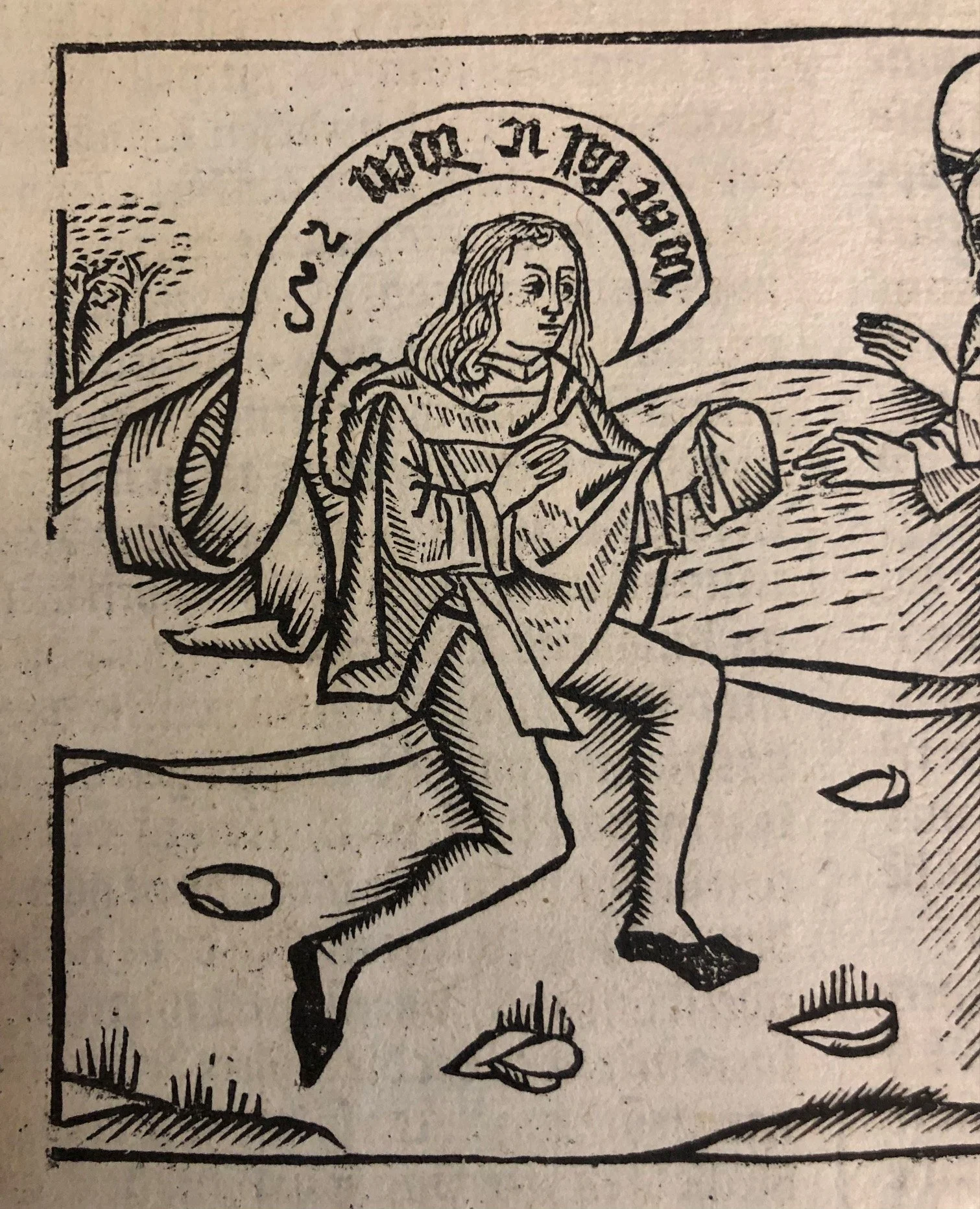A Dutch incunable leaf from The Book of the Life of Our Lord Jesus Christ