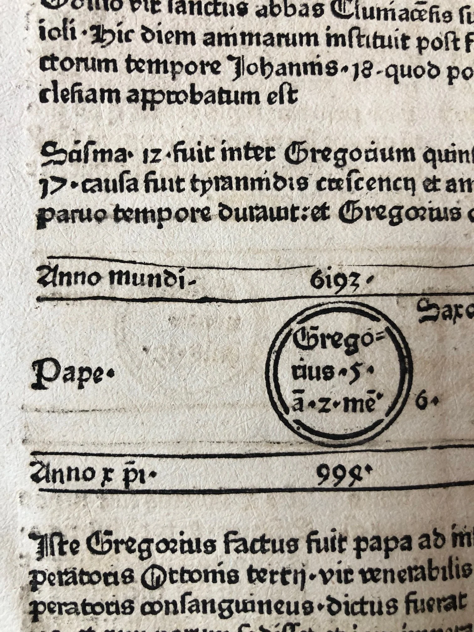 Leaf from the Nuremberg Chronicle (Liber Chronicarum) 1493