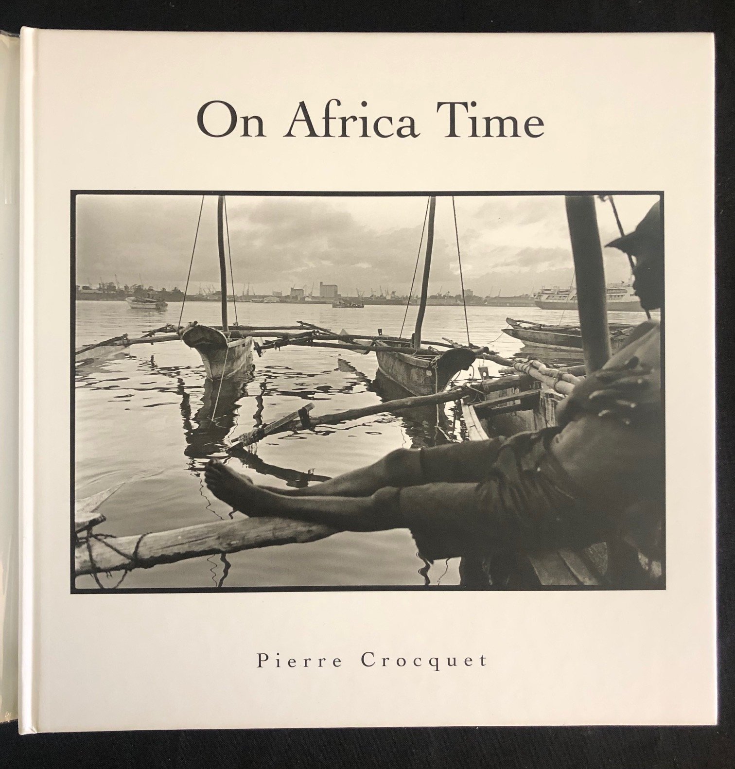 Fine-art photobook, On Africa Time by Pierre Crocquet, Signed (2003)