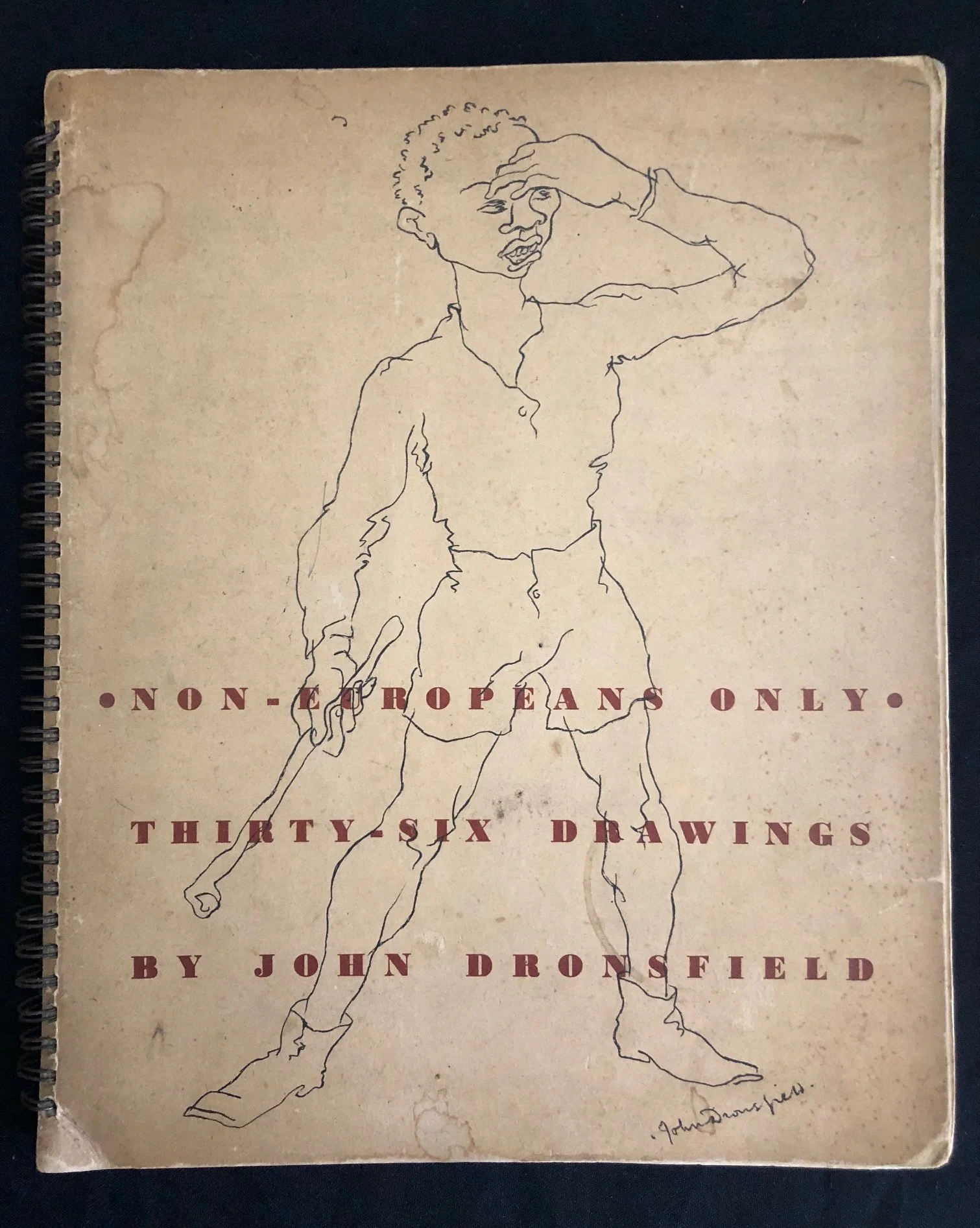 Non-Europeans Only by John Dronsfield (1942) R1,500