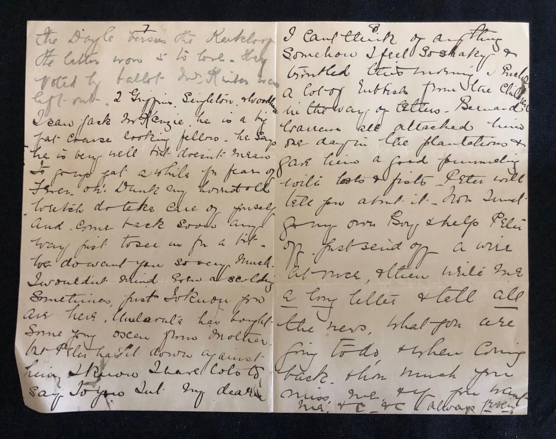 Letter: The Karkloof Polo Club vs. Dargle Polo Club (1896)
