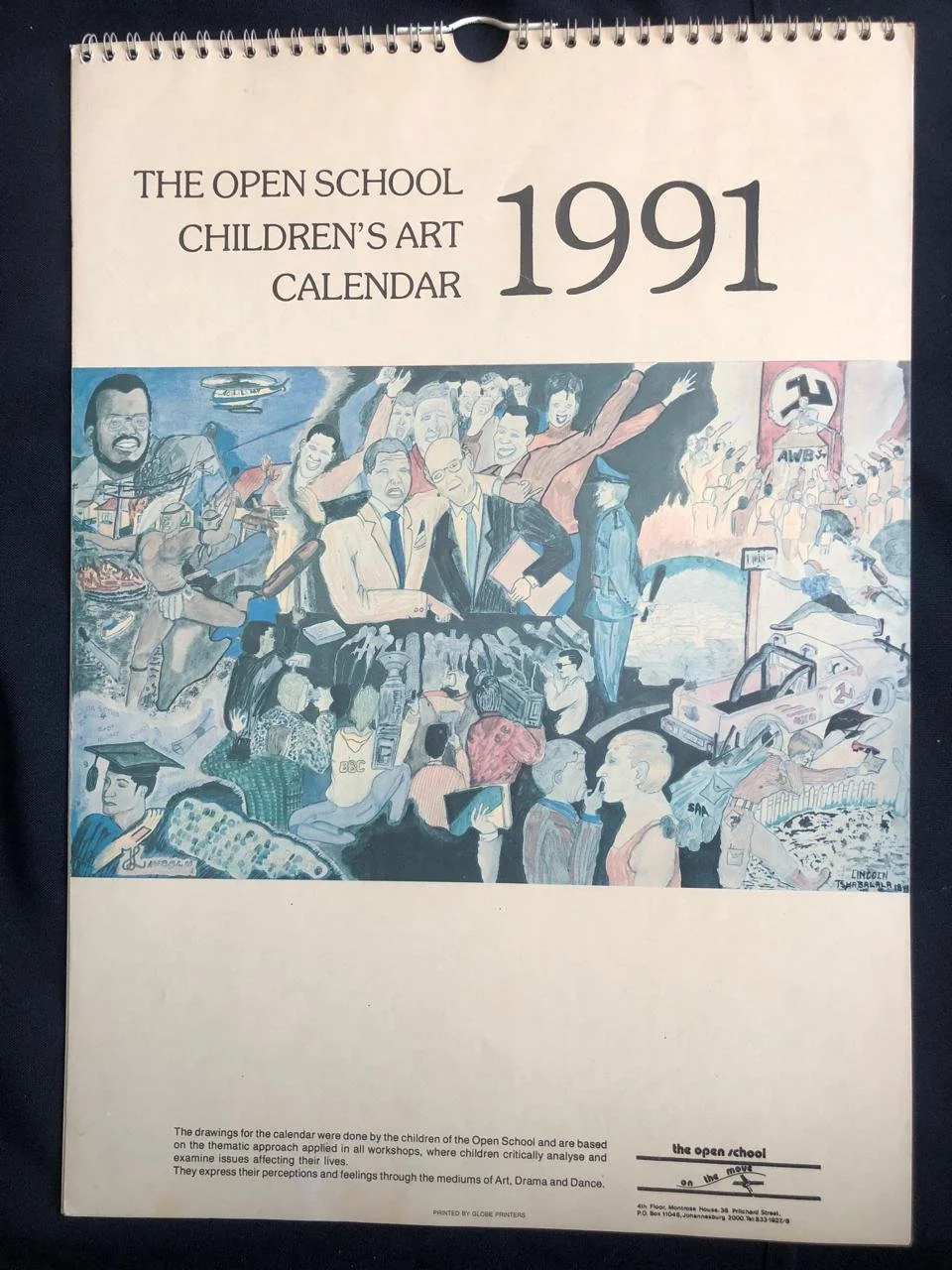 The Open School Children's Art Calendar (1991)