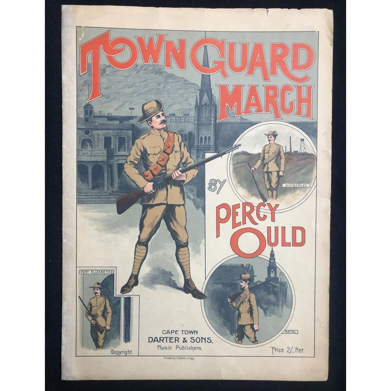 Town Guard March (sheet music) R1,000