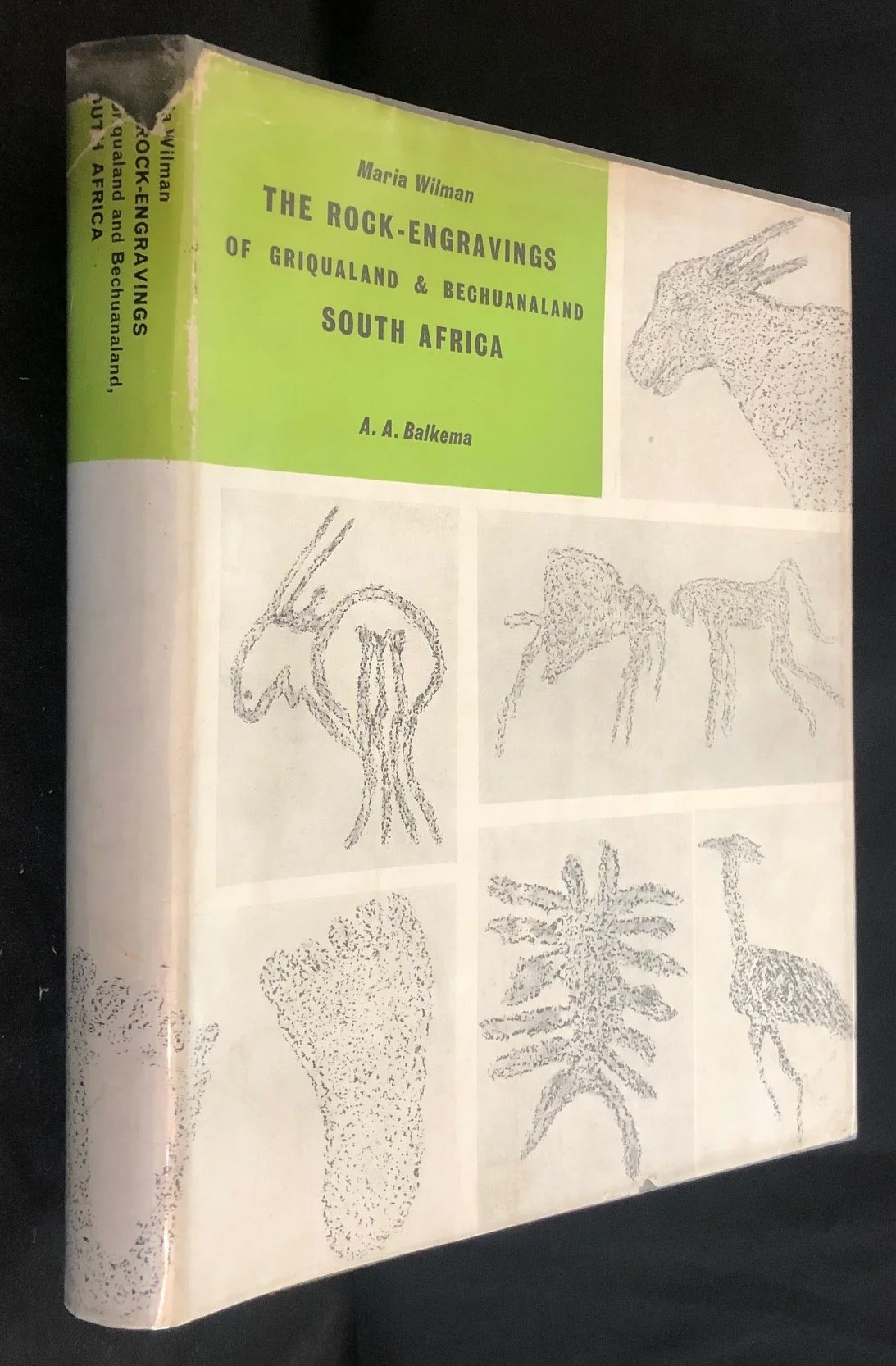 The Rock-Engravings of Griqualand West & Bechuanaland by Maria Wilman (1968)