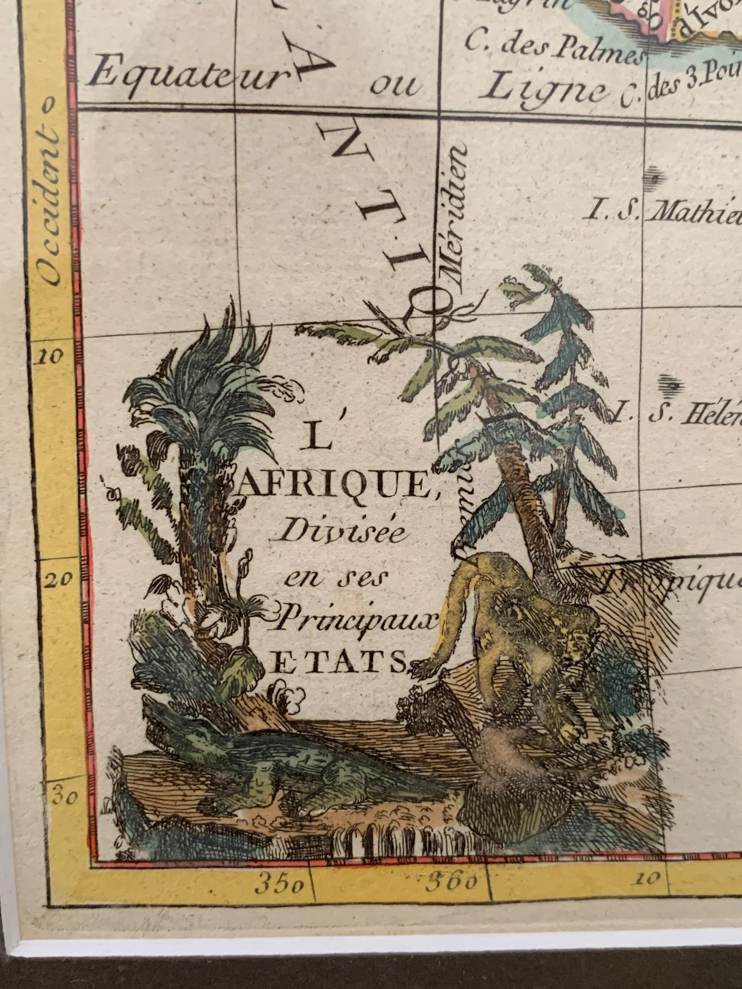 French Map of Africa by Joseph De Laporte (c.1779)