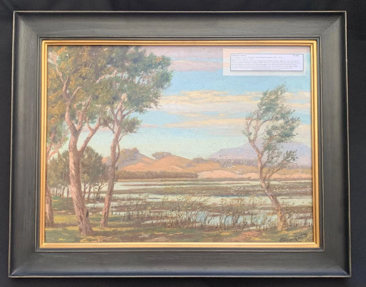 Isipingo Lagoon by W.T. Blennerhassett (c.1925)