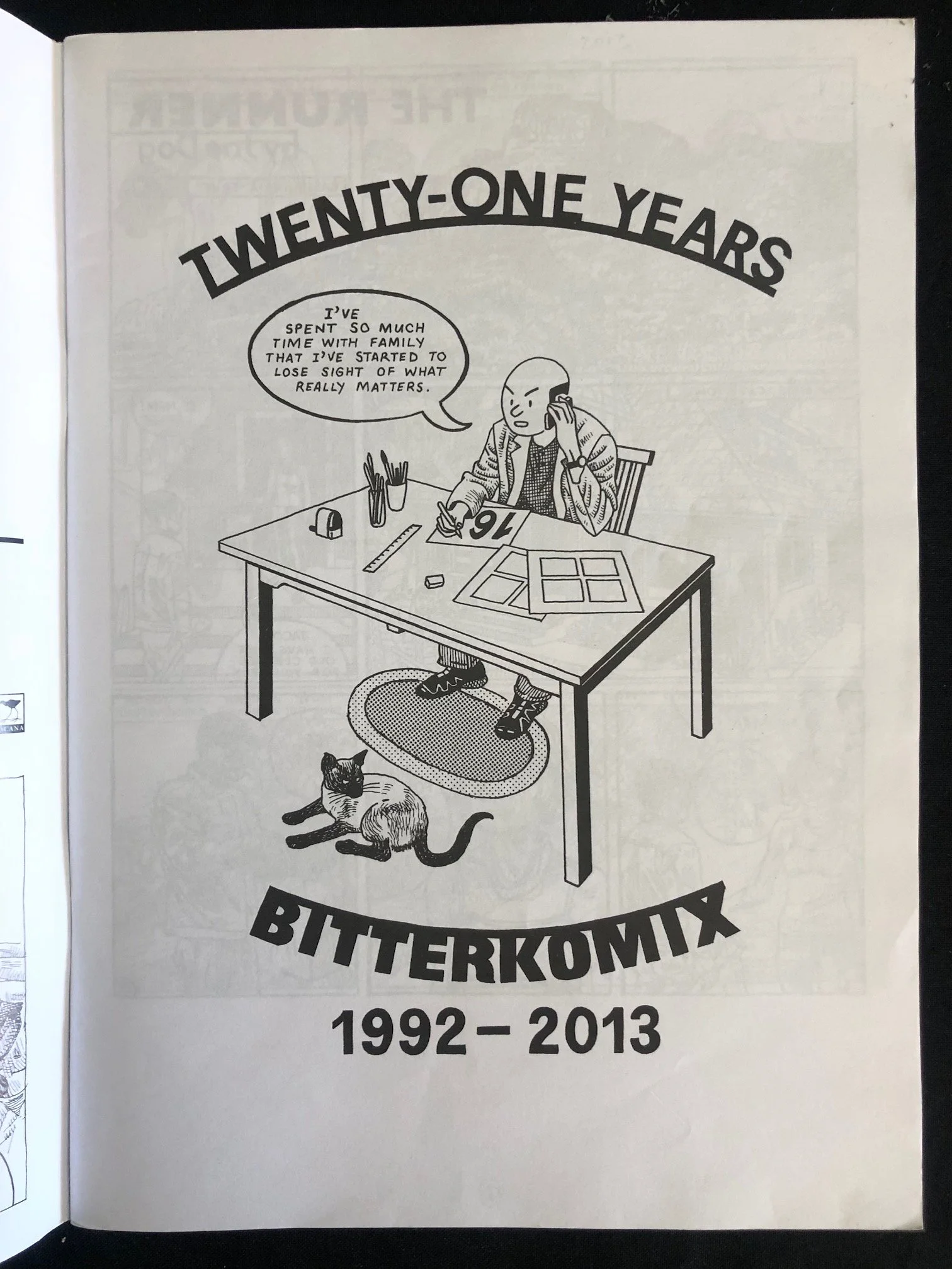 Bitterkomix #16, published in 2013
