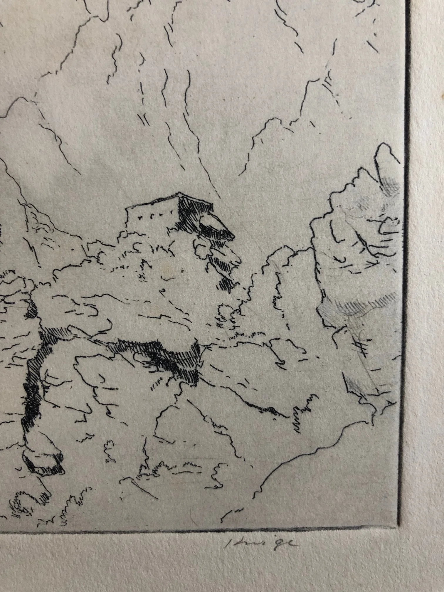 Cogmanskloof and Fort by Francois Krige. c.1970 5.jpg