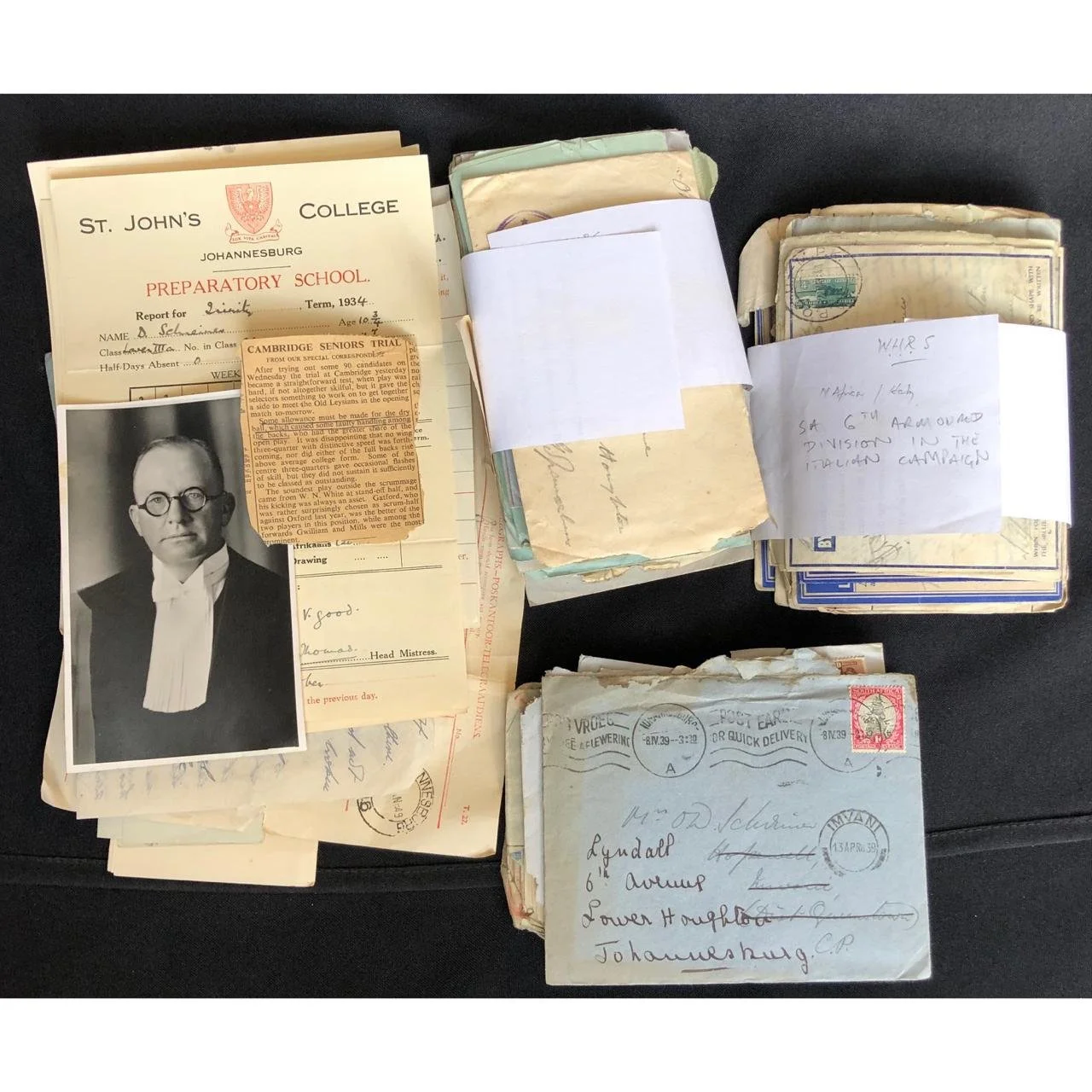 Collection of Letters - Deneys Schreiner