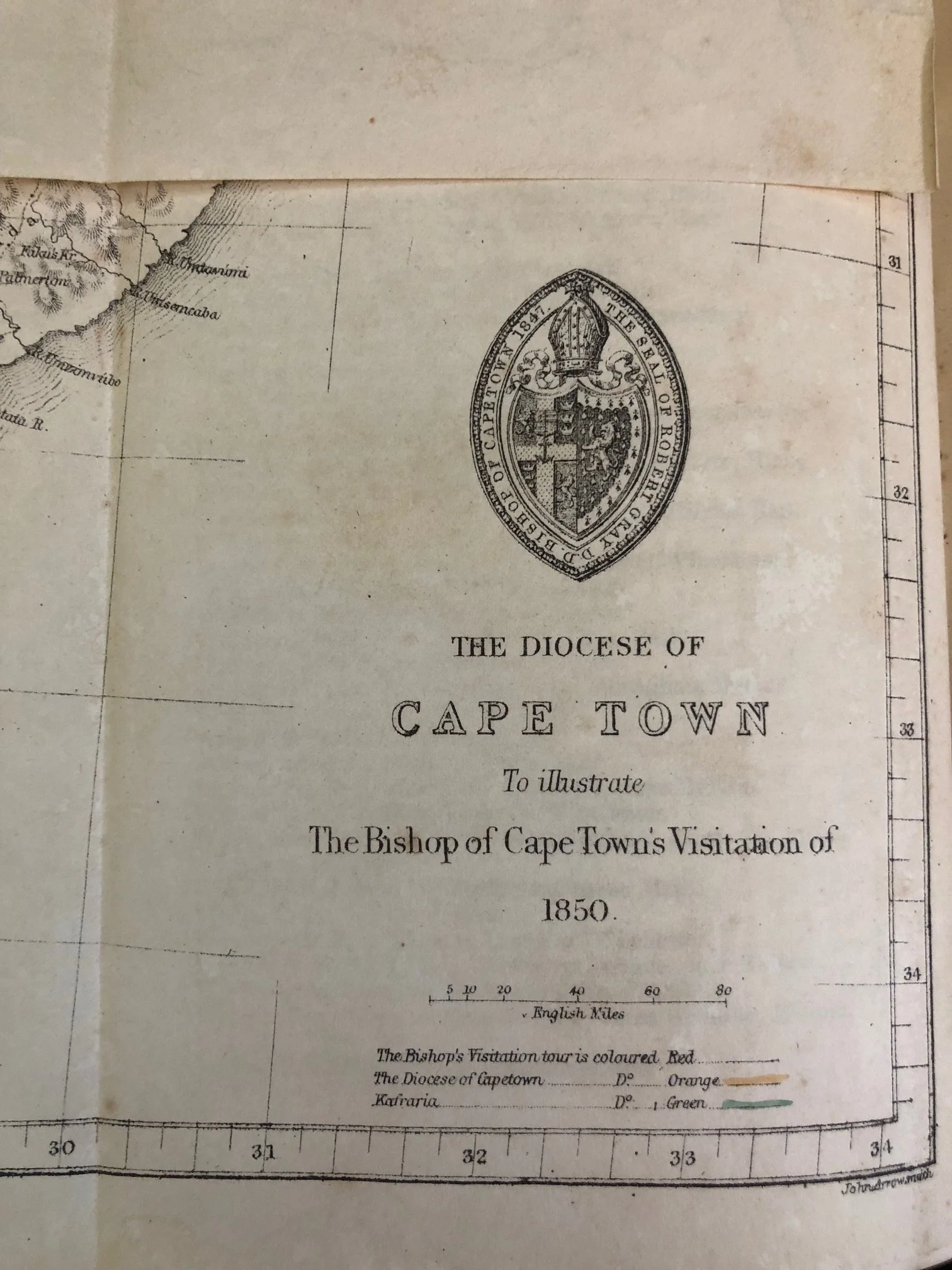 K* (Eastern Cape) by Rev. Francis Fleming, inscribed (1853)