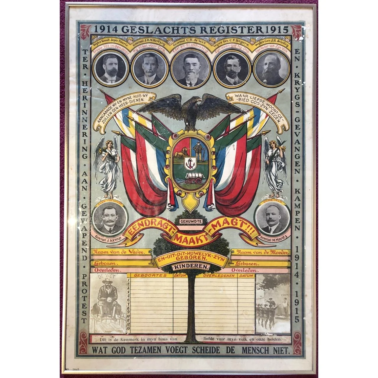 1914 Martitz Rebellion Poster (1915) SOLD