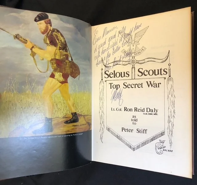 Selous Scouts Top Secret War, inscribed (1982)