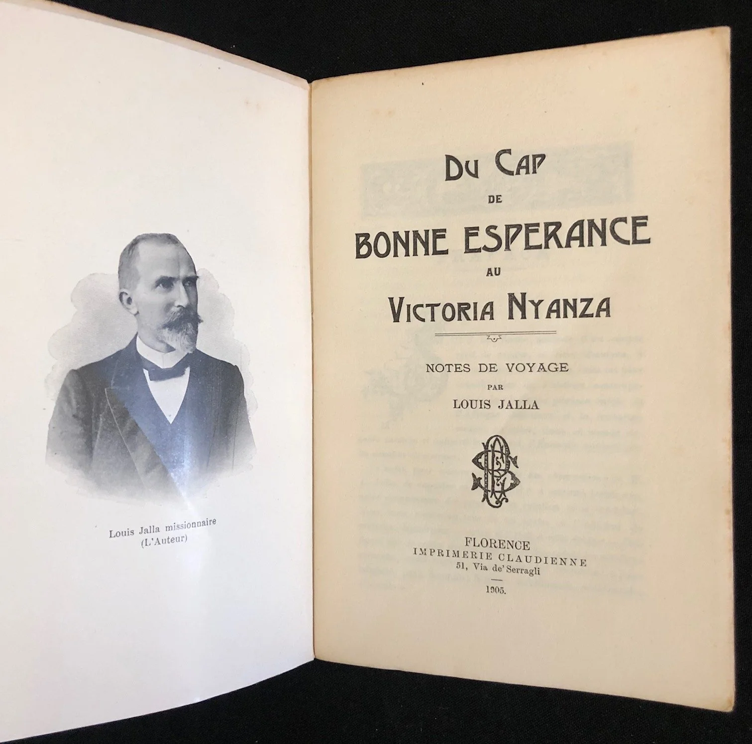 Du Cap de Bonne Espérance: "From the Cape of Good Hope to Victoria Nyanza” by Louis Jalla (1905)