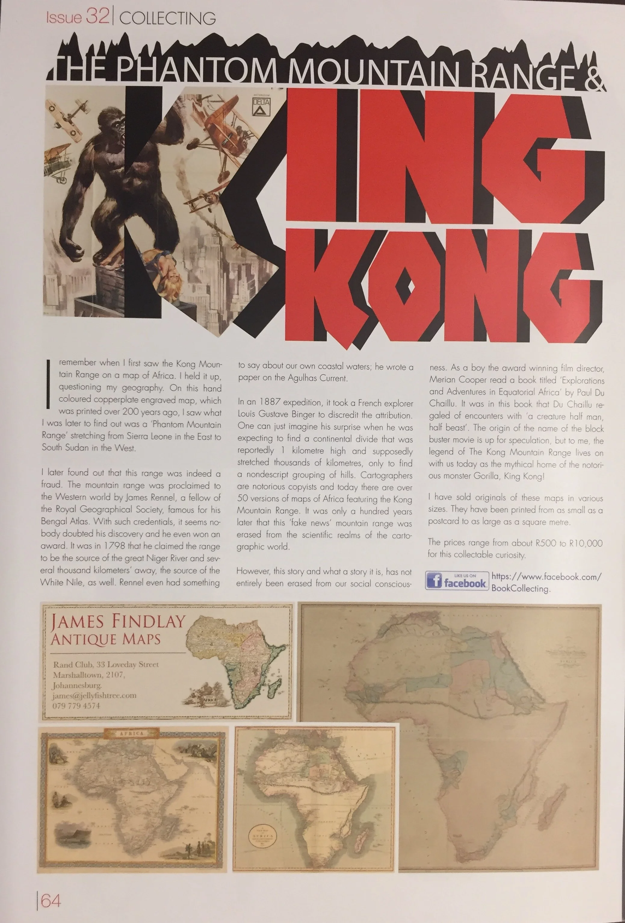 James Findlay – The Kong Mountain Range - Collector Magazine - 2019