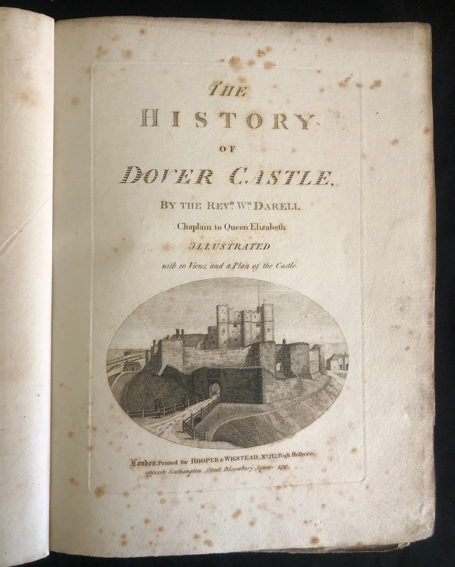 The History of Dover Castle by the Reverend William Darell 1797