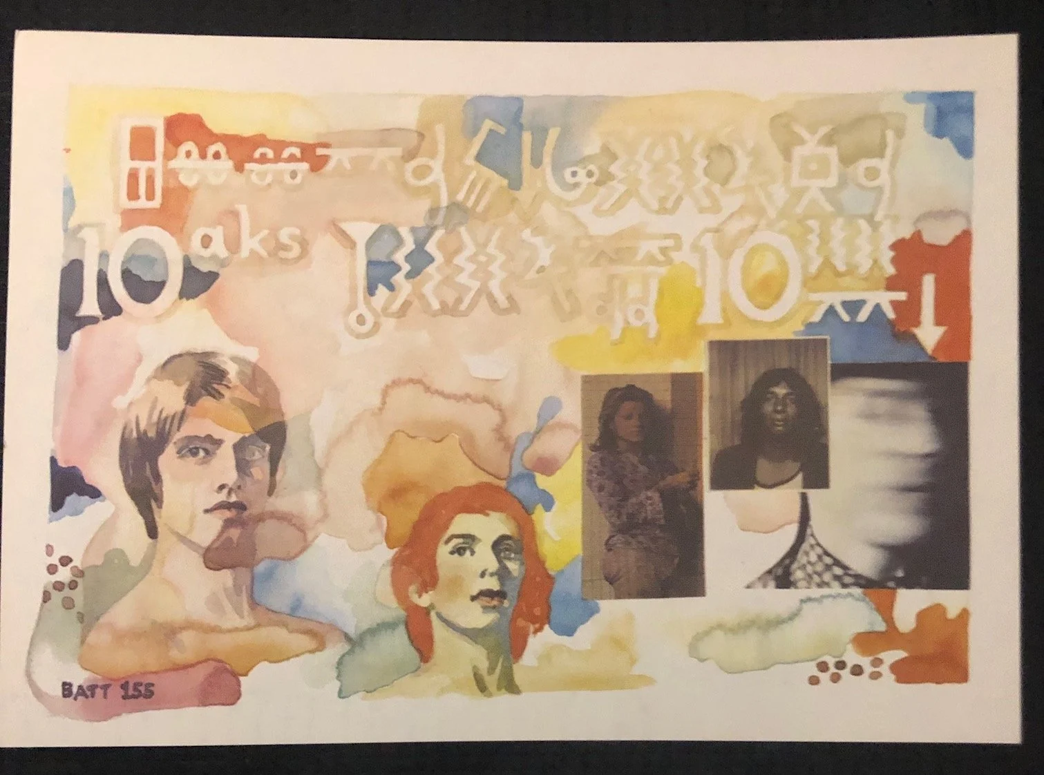 10 Daks Fook Island Banknote, signed by Walter Battiss