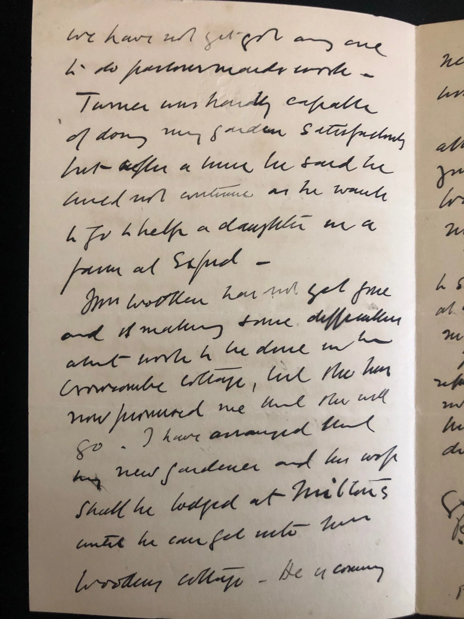 Letter by Sir Arthur Moseley Channell,English High Court judge (1916)