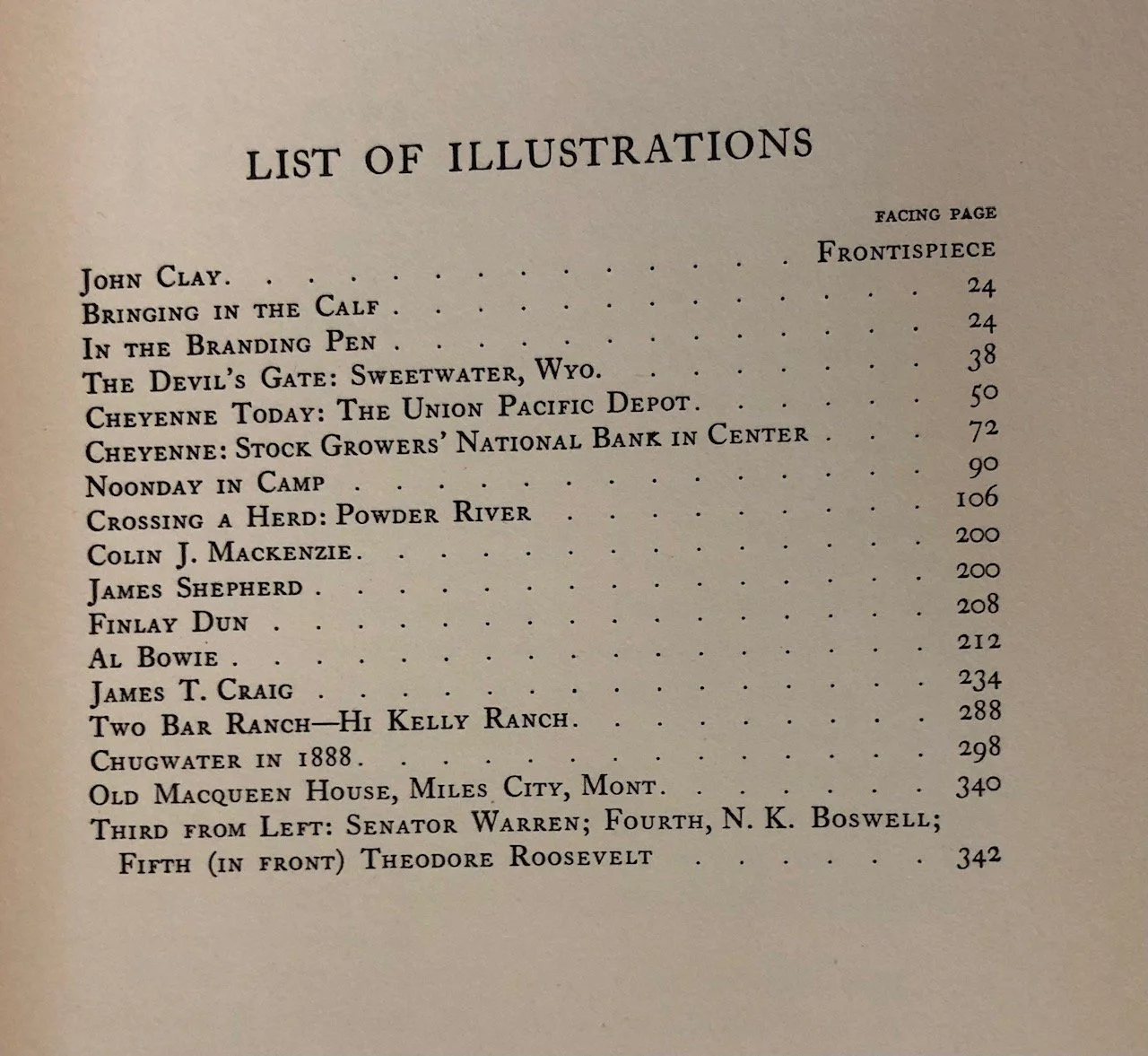 My Life on The Range (as a cowboy) inscribed by the author John Clay (1924)