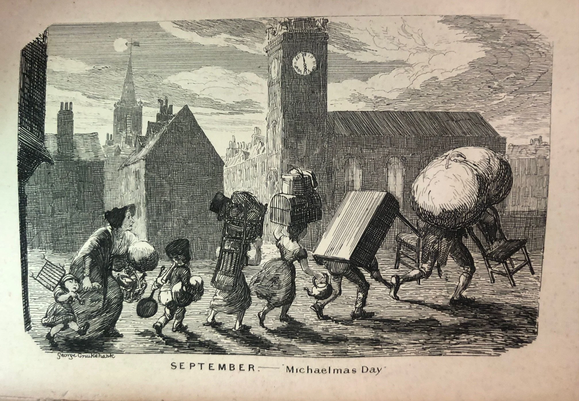 The Comic Almanack by George Cruikshank (1835-1853) 