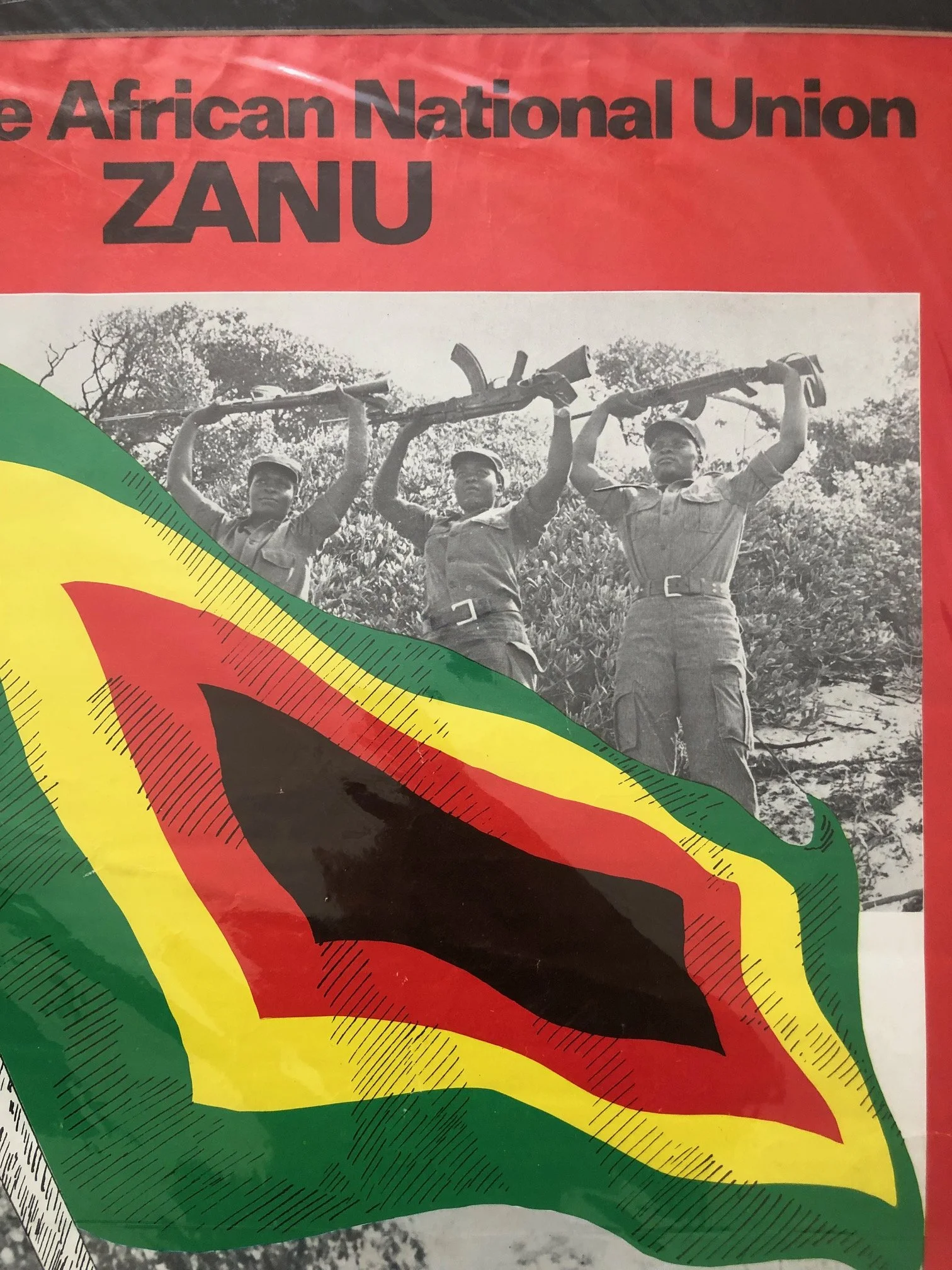 Forward with the Revolutionary Struggle. Forward with ZANU