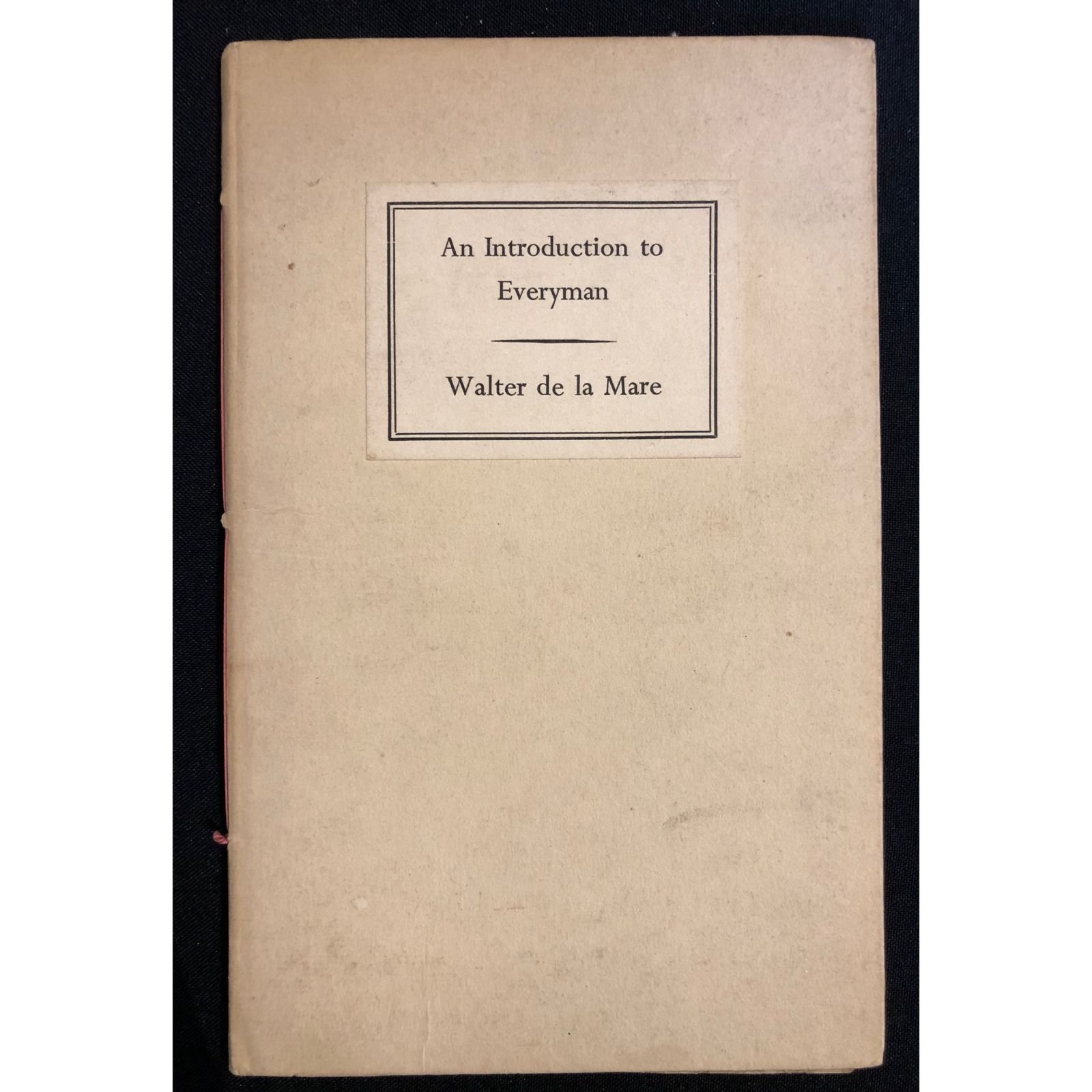 An Introduction to Everyman 1938 R1,000