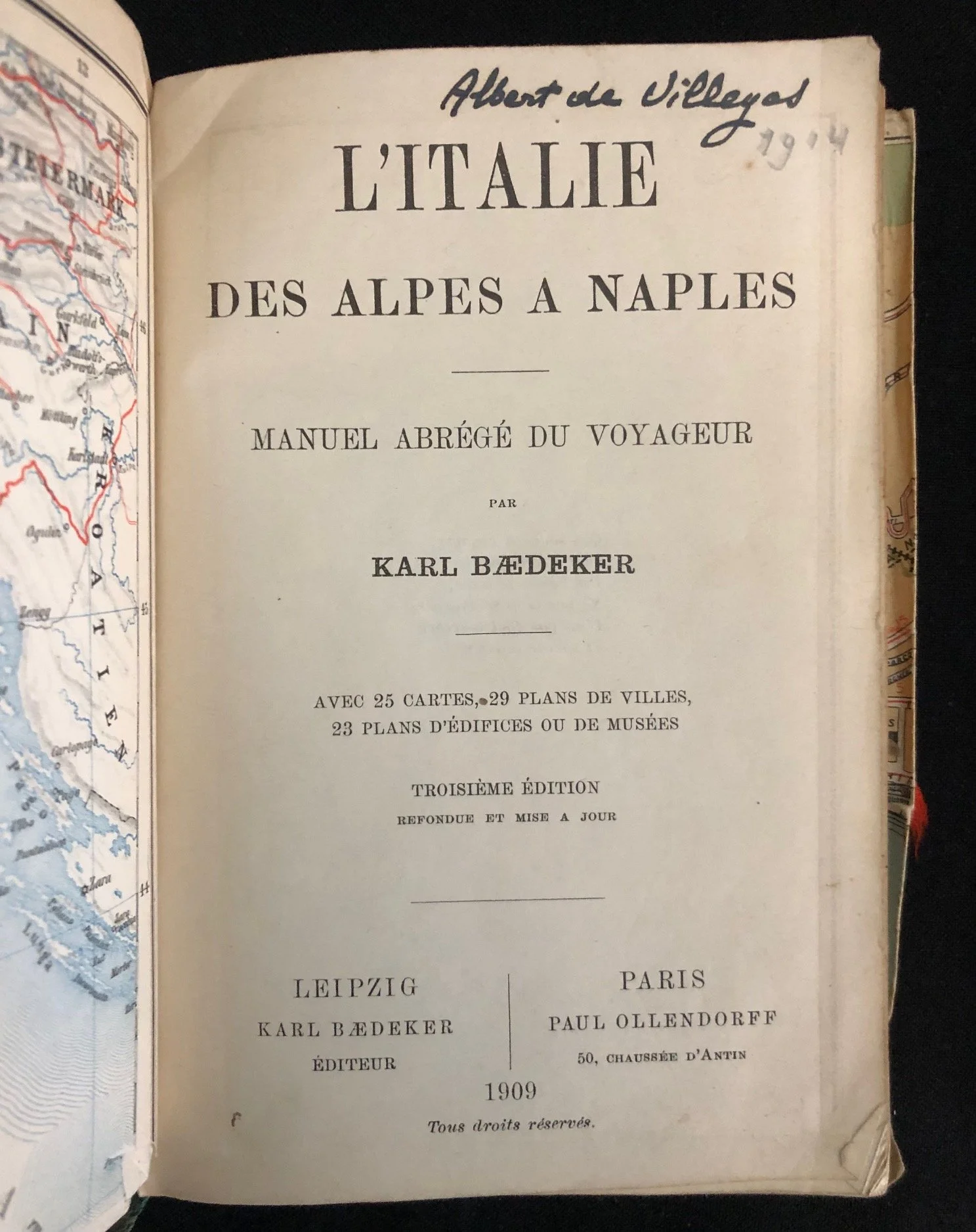 A Trio of Baedeker Guides