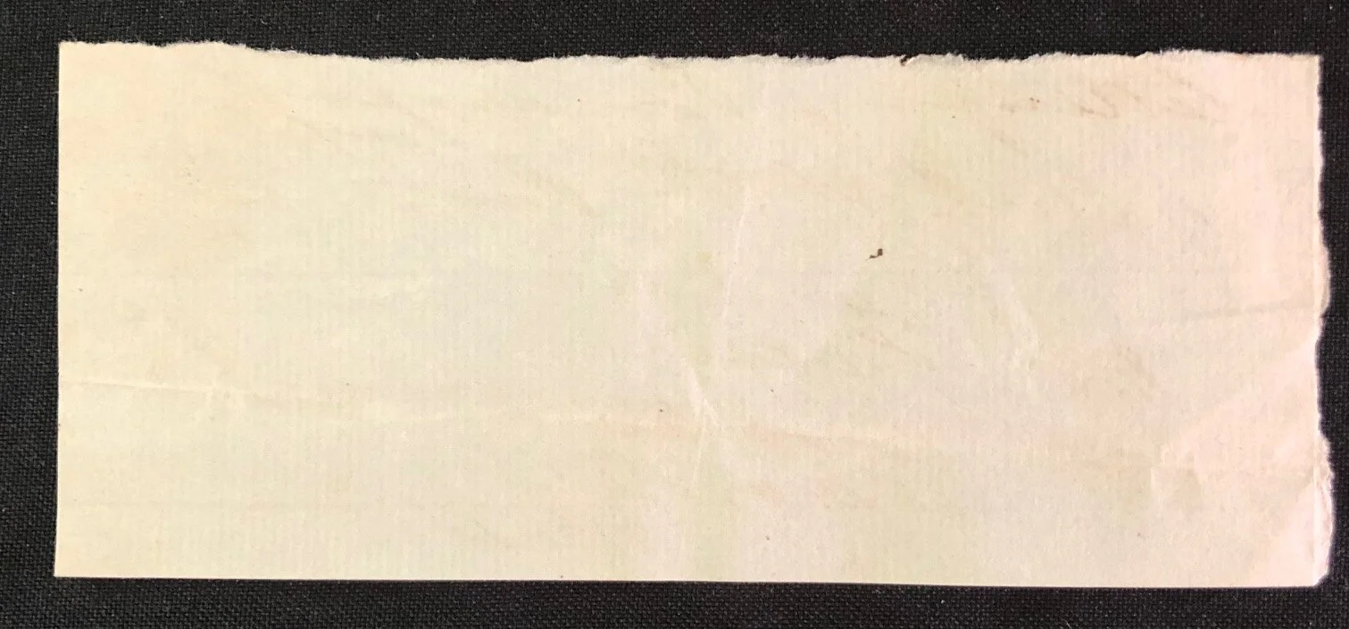 Postal Charge from the frontier of the Cape Colony. Dated 16 May 1842