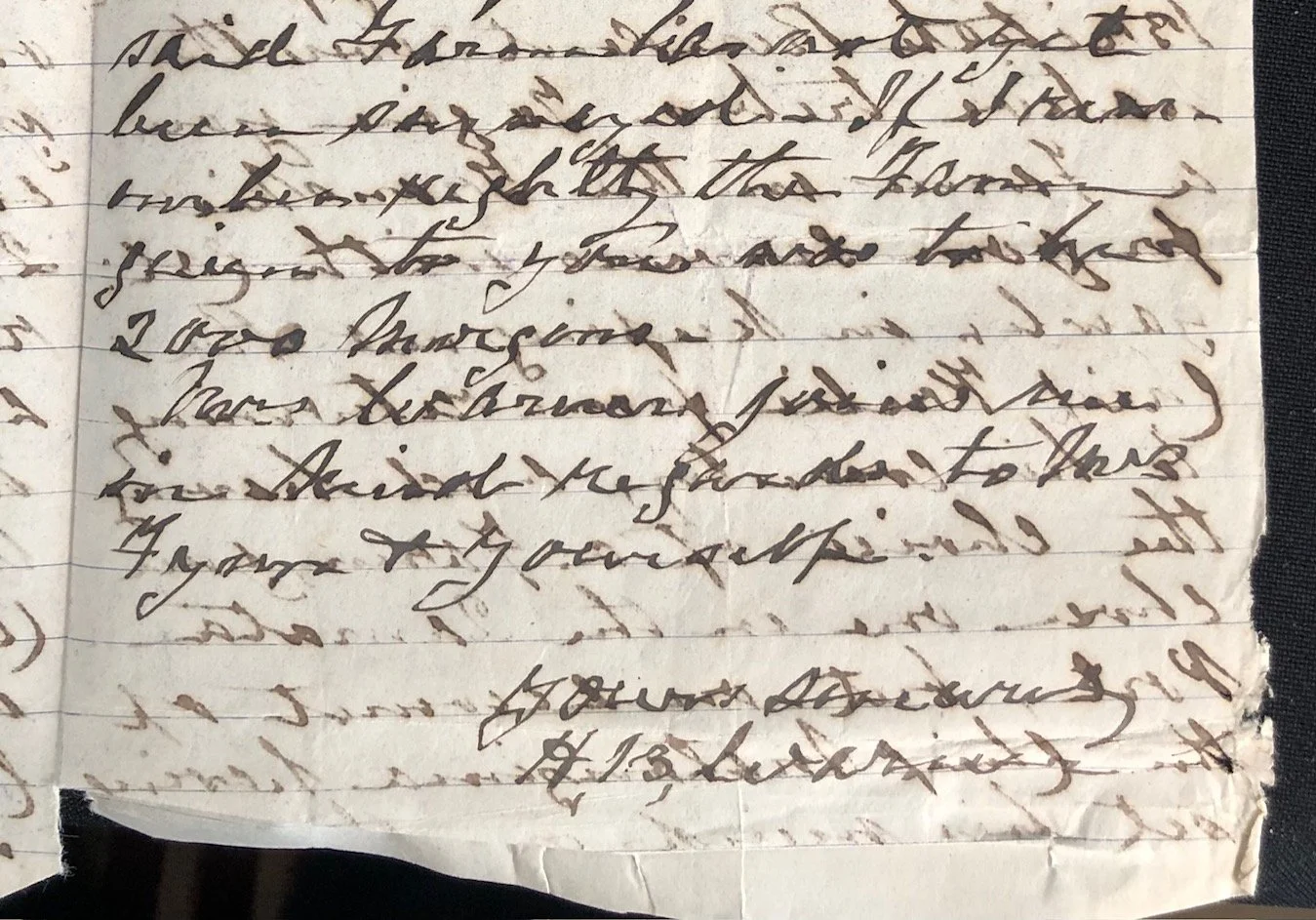 Transkei Land transaction - Possibly between Warner and Henry Francis Fynn jnr