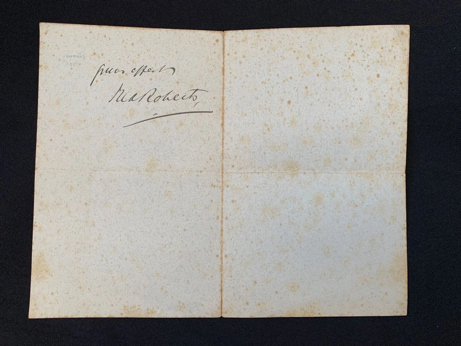 Signed Field Marshal Roberts letter (1888) 2.jpeg