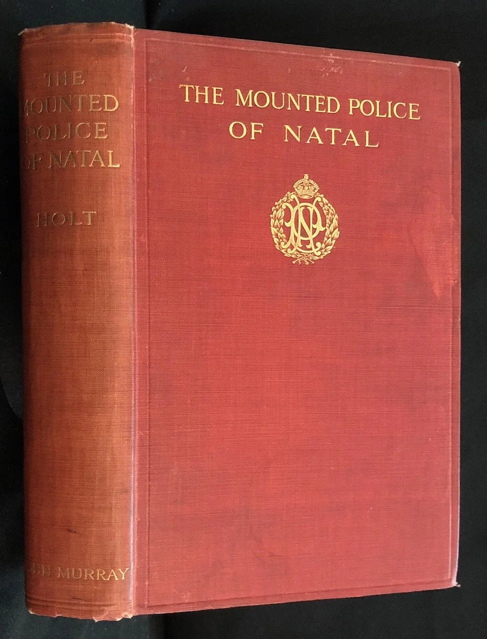 H.P. Holt’s The Mounted Police of Natal Ex Libris Killie Campbell (1913) R3,000