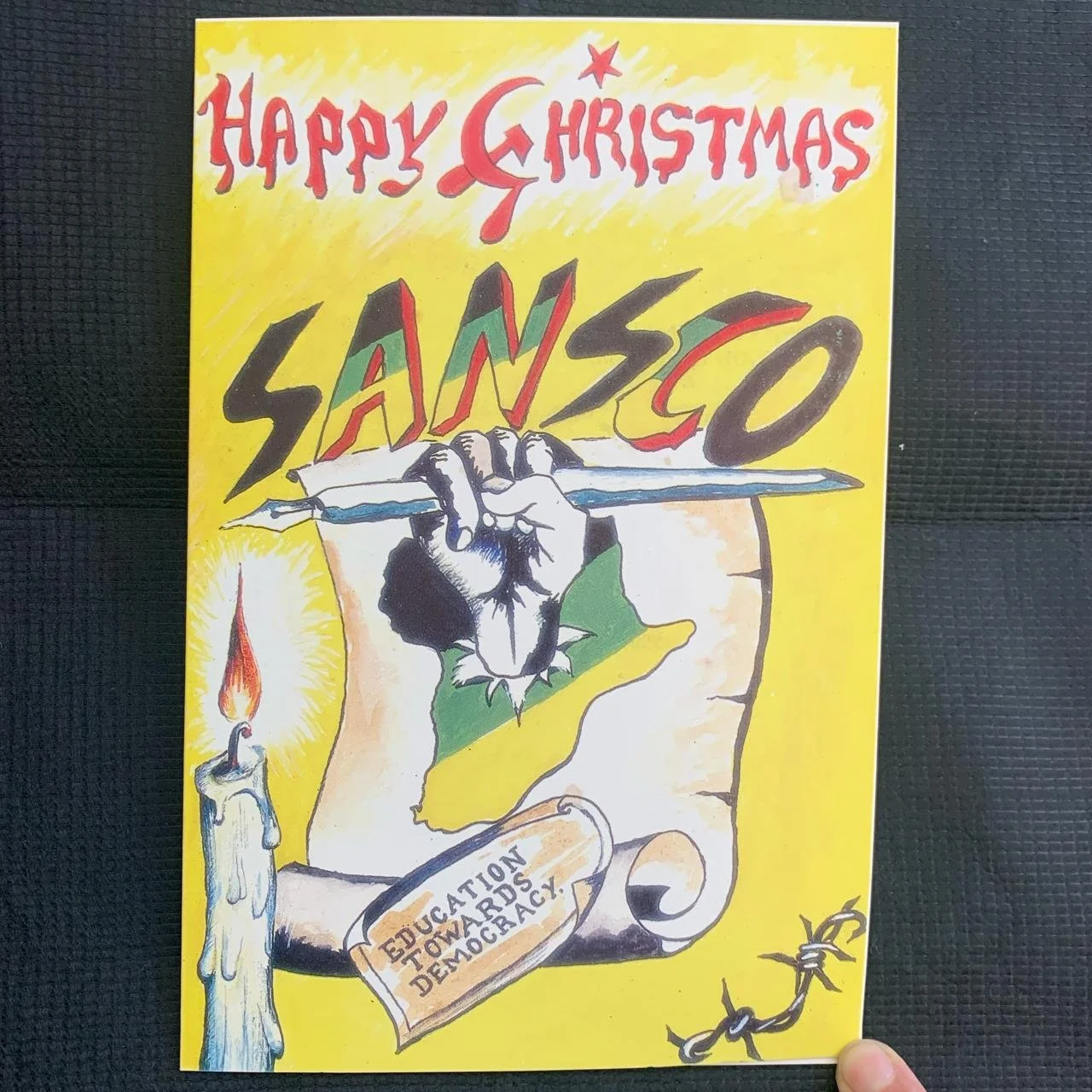 SANSCO Christmas Card (1990) R1,000