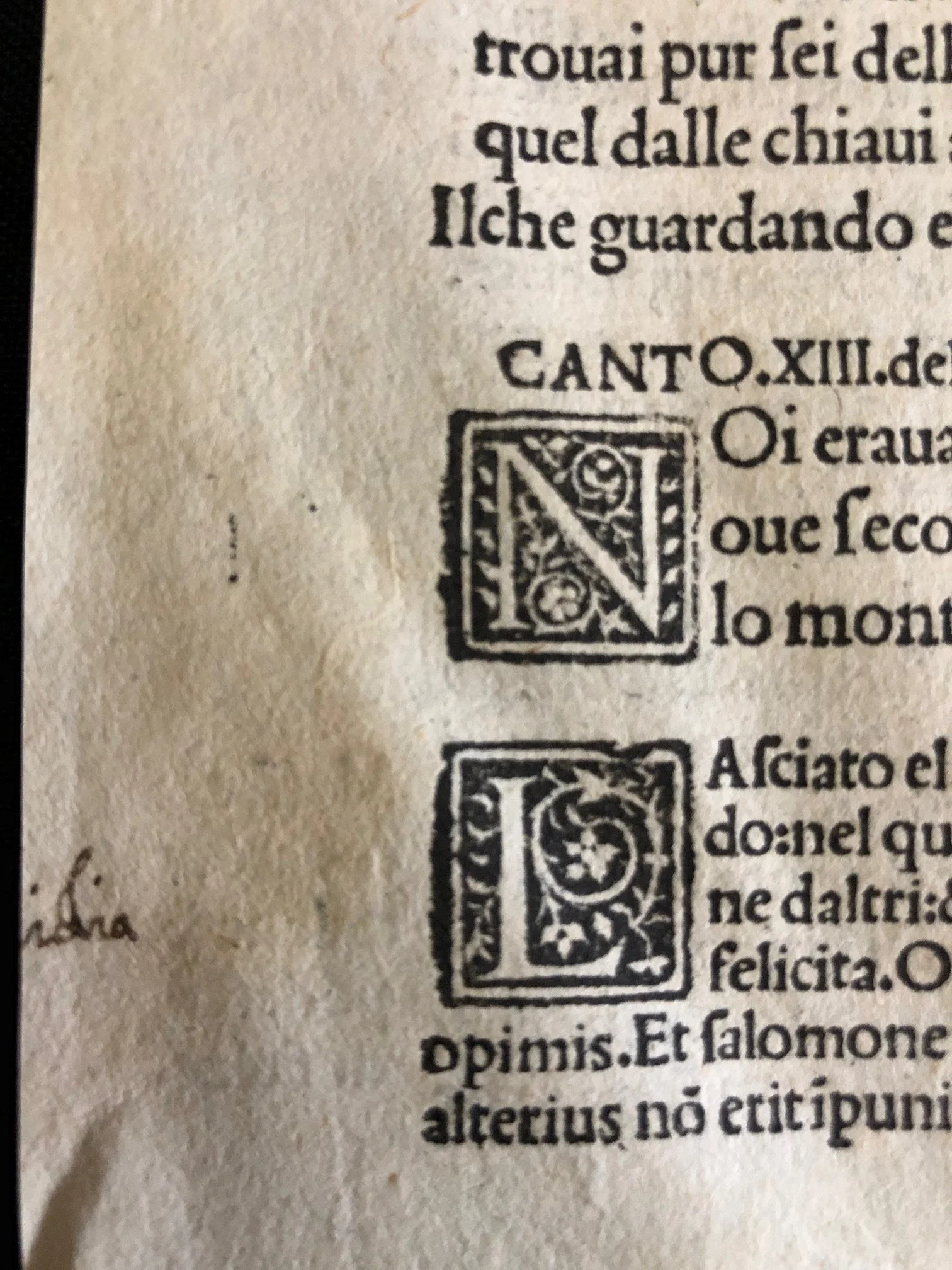 A Page from Dante, Incunabula 1491 4.jpg
