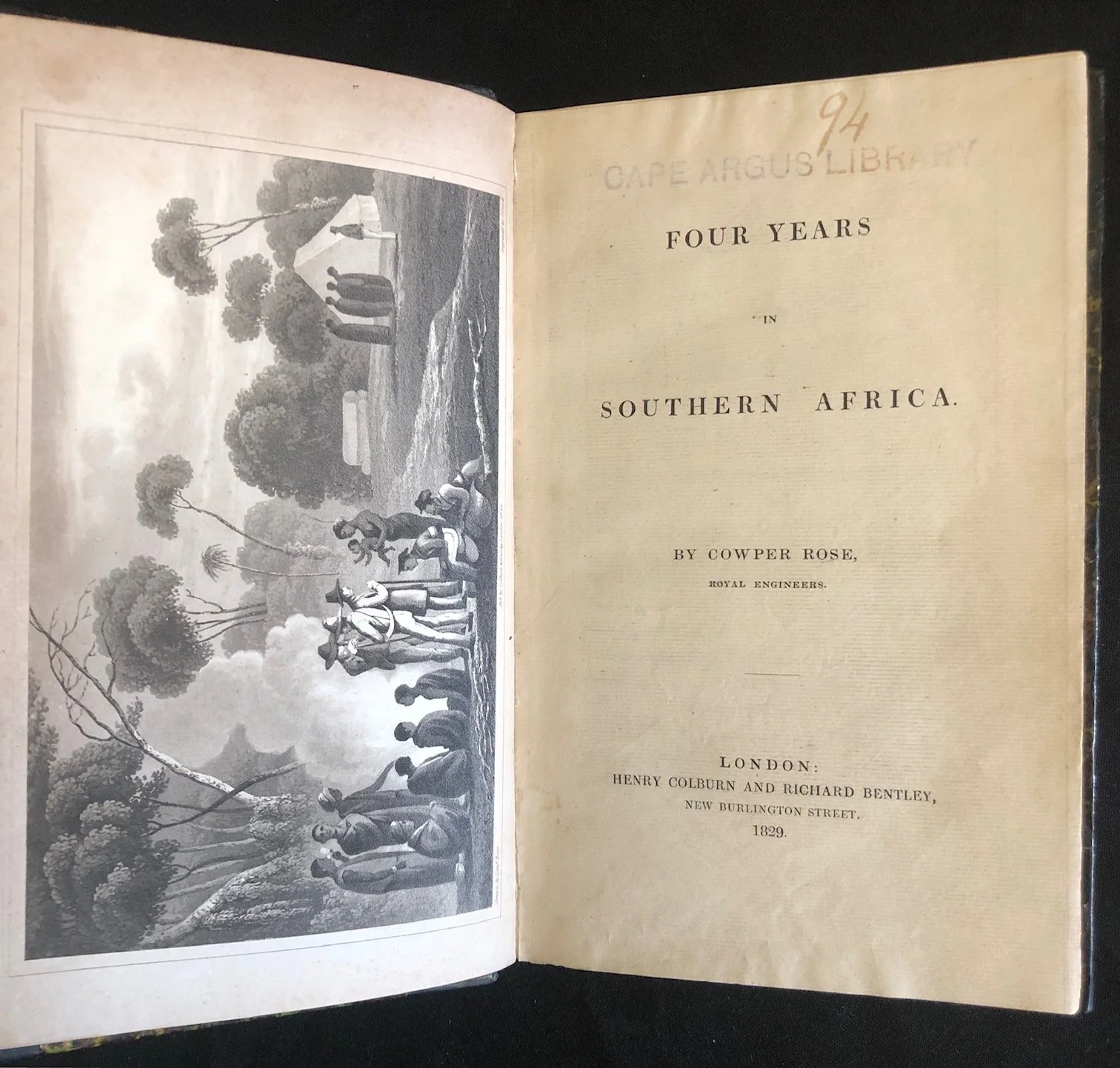 Four Years in Southern Africa by Cowper Rose (1829)