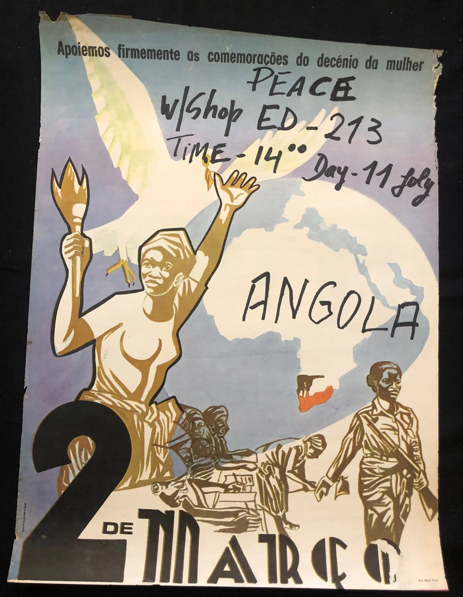 Angolan Women's Day by the MPLA (1985)