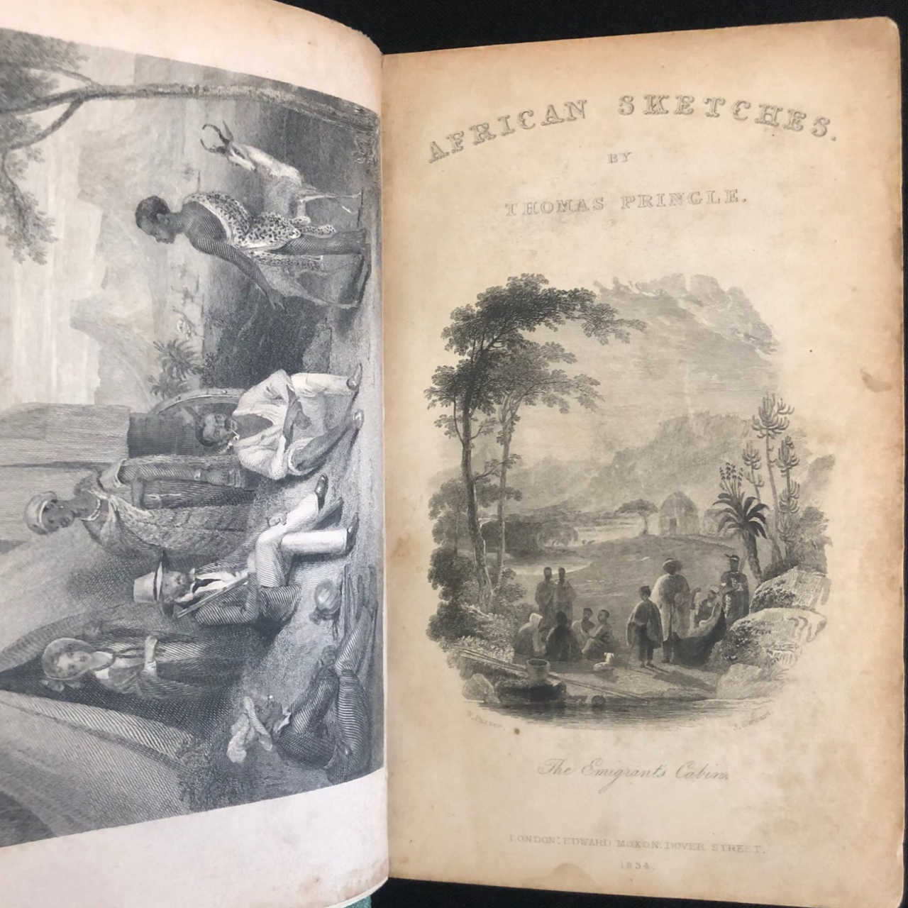 Thomas Pringle’s African Sketches, published in London by Edward Moxon (1834) R1,500