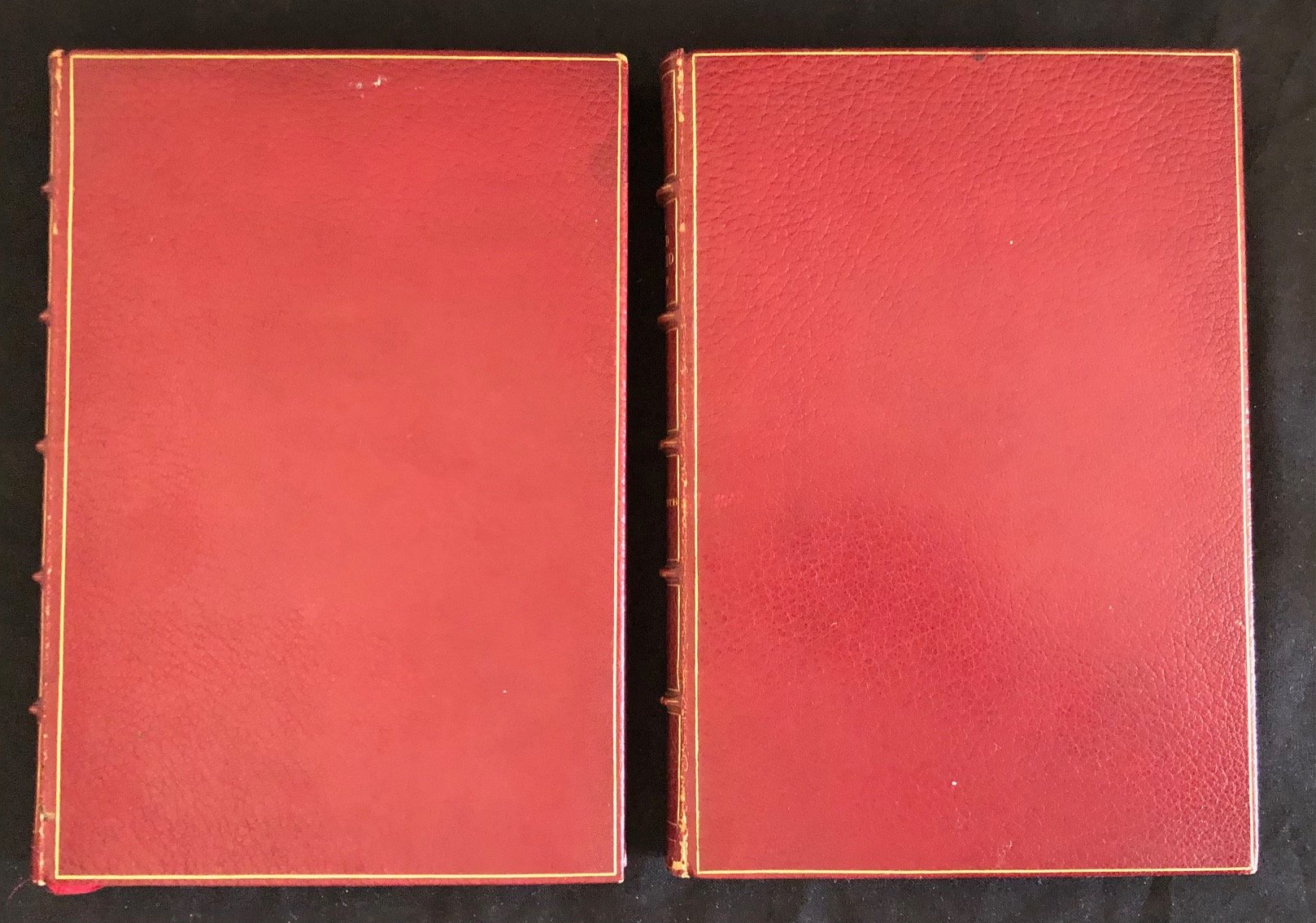 Fine bindings of Two Oliver Goldsmith books (c.1920)