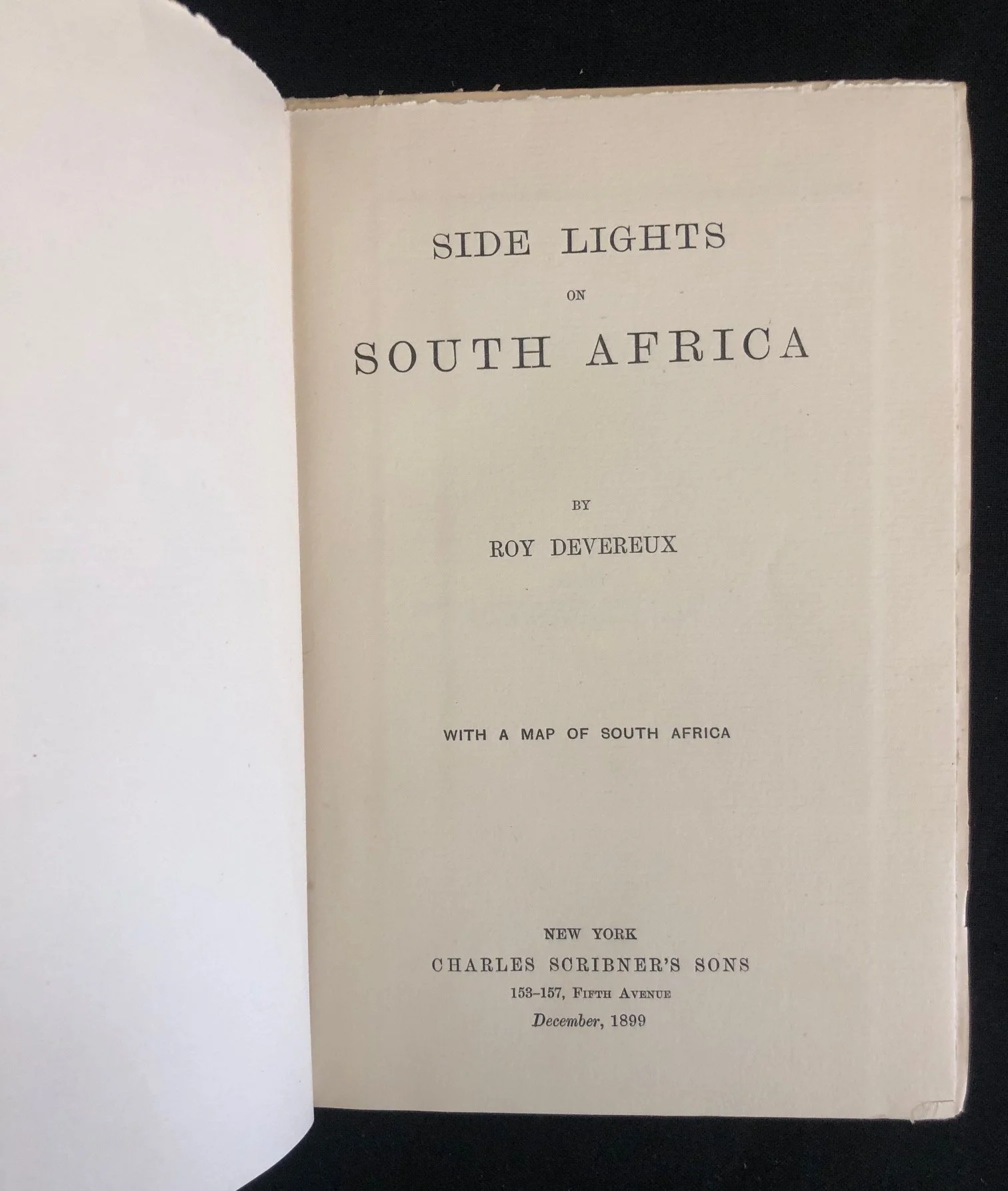 Side Lights on South Africa by Margaret Rose McAdam (1899)
