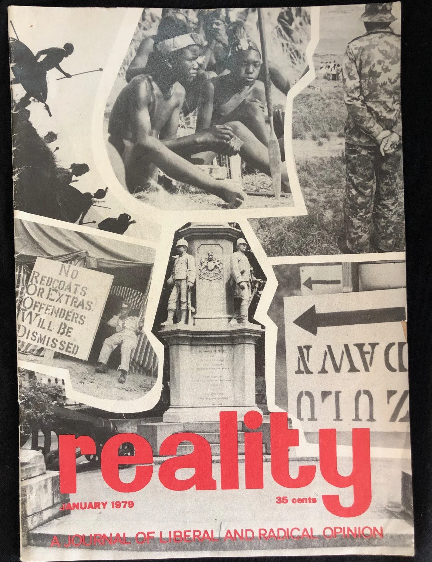 Reality Journal: The Voice of Radical Liberalism. Ex libris Uma Dhupelia-Mesthrie (1979) R1,000