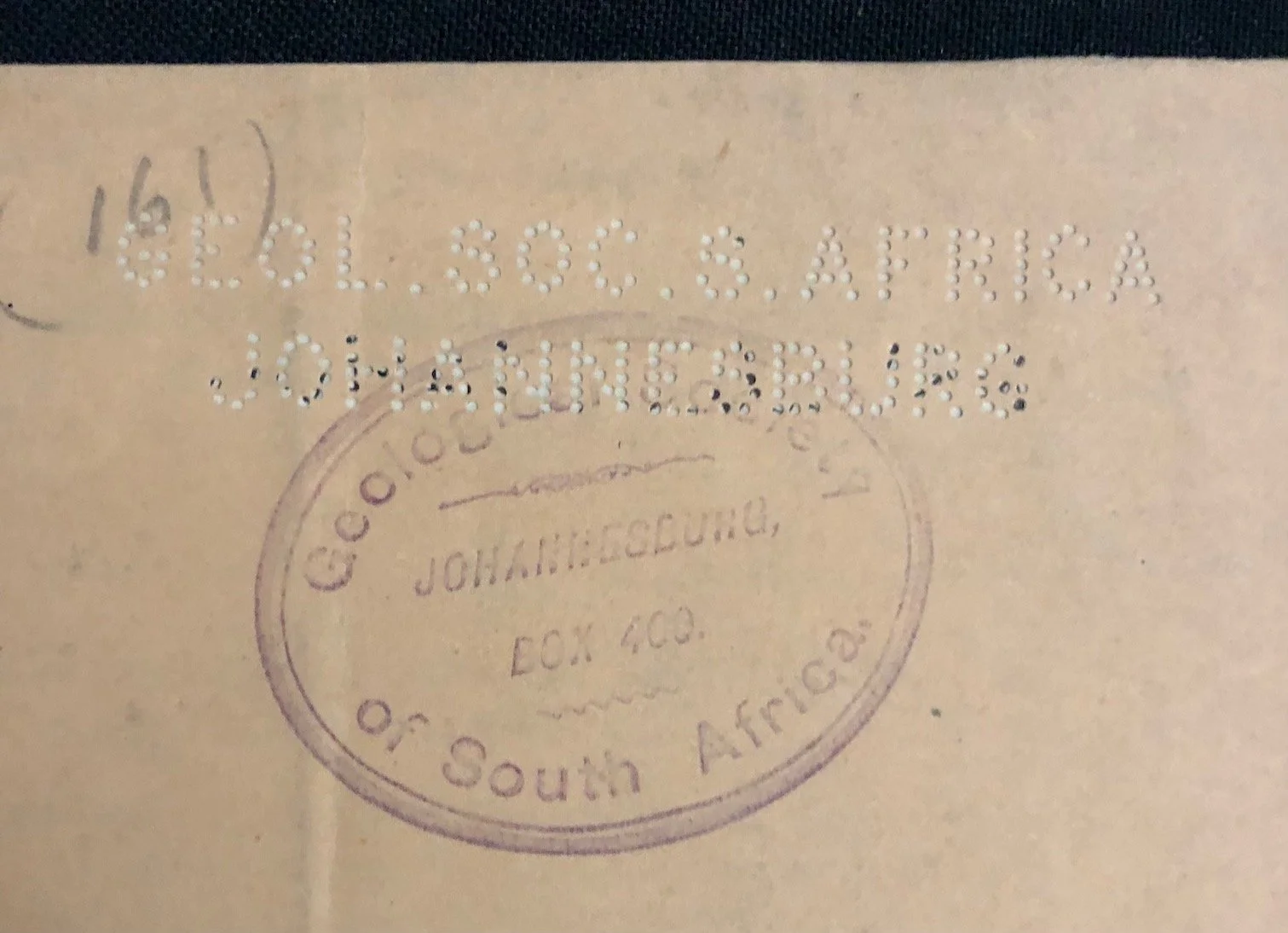 Edward John Dunn’s paper, On the Mode of Occurrence of Diamonds in South Africa, Inscribed (1874)