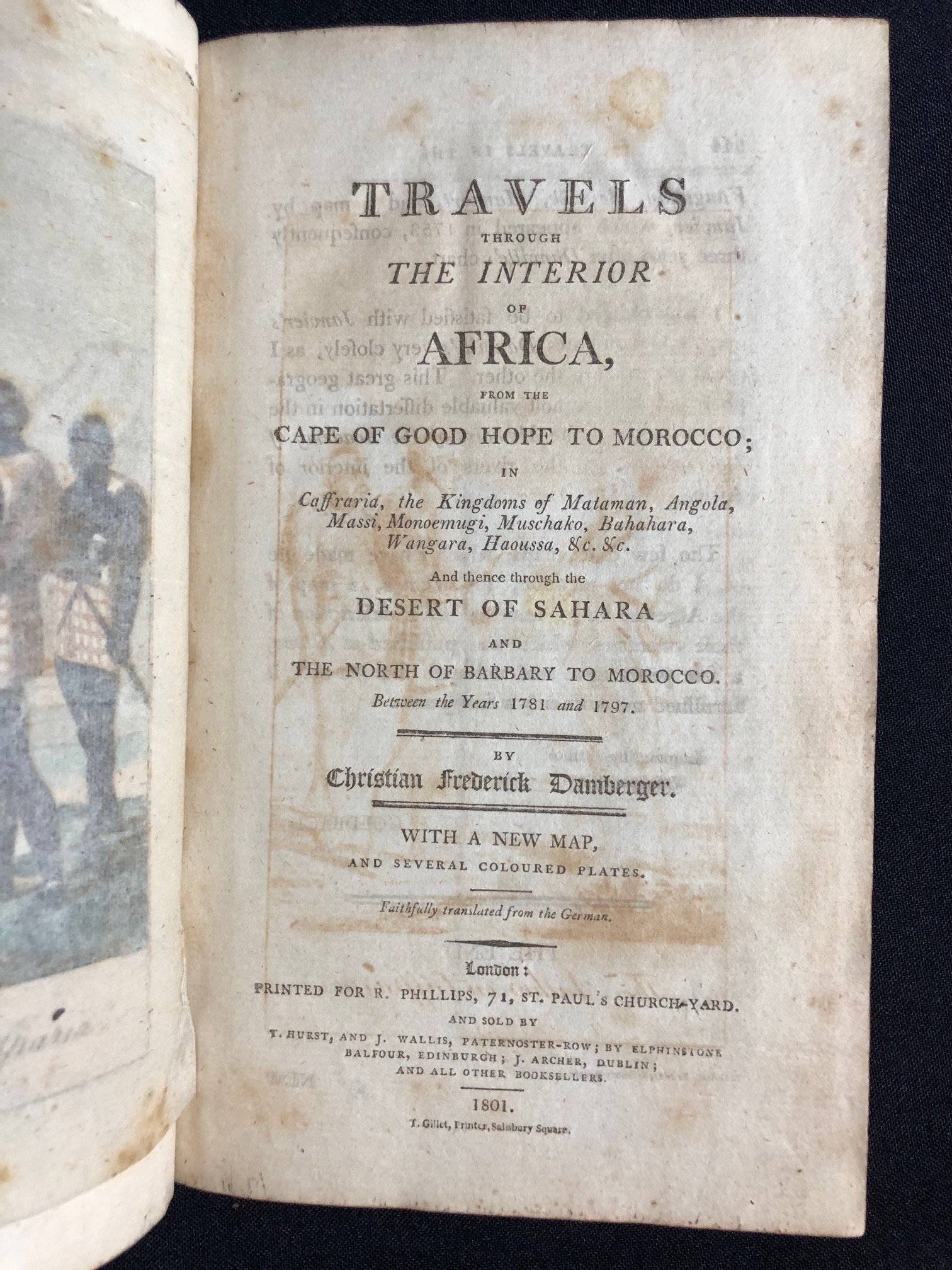 Travels Through The Interior of Africa 1801