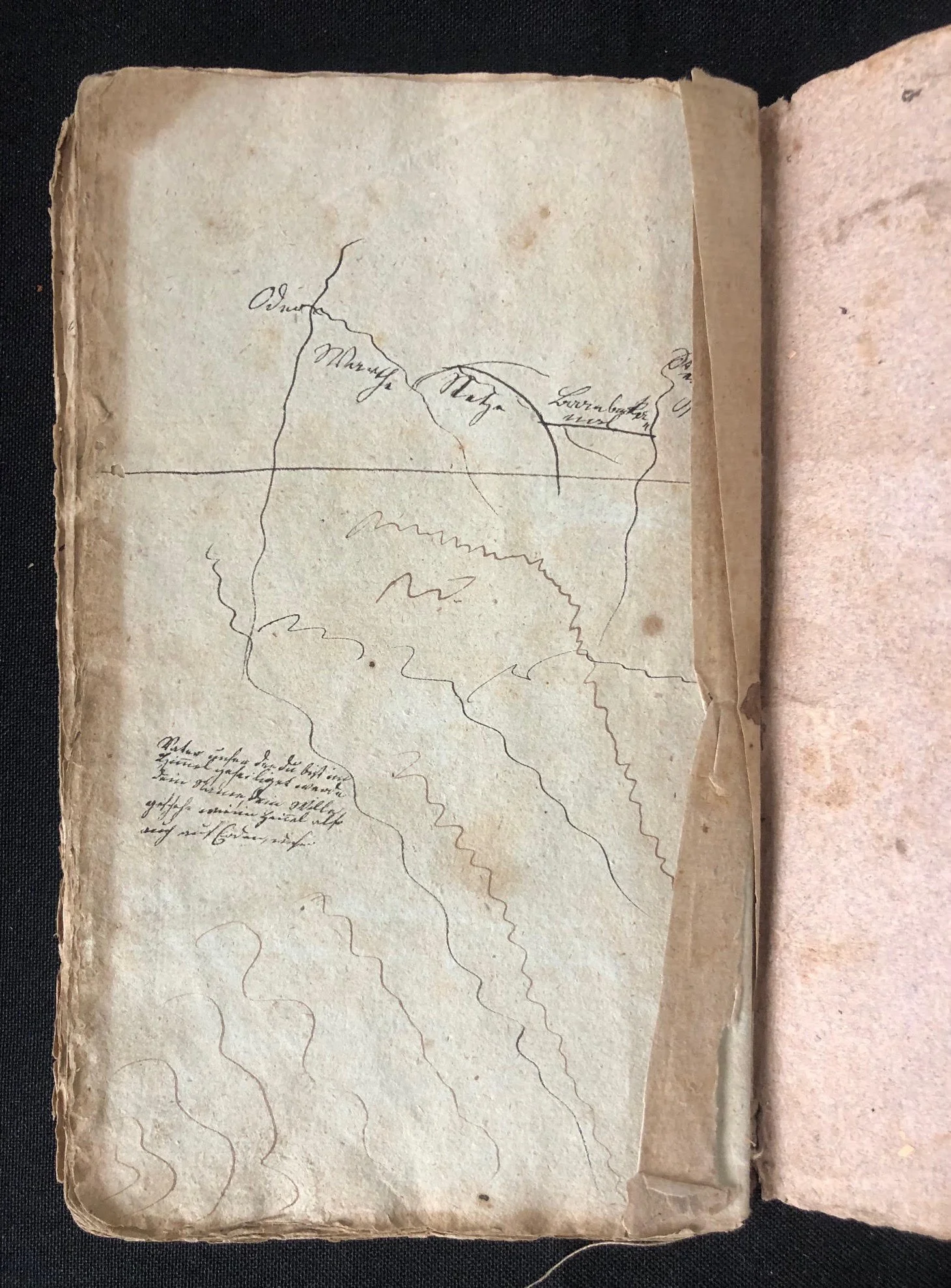 Manuscript student’s geographical compendium written in German. c.1800.7.jpg