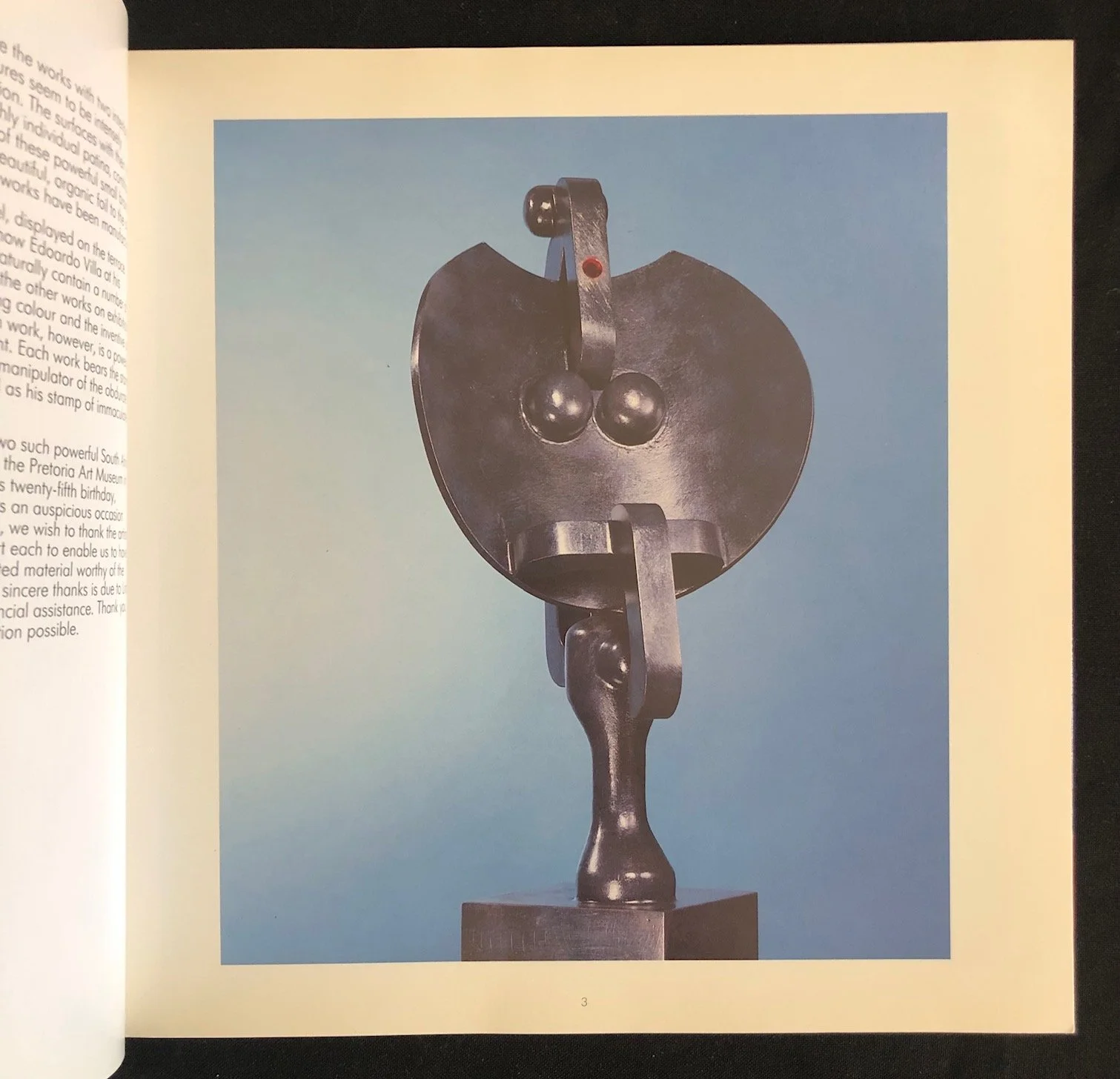 The Pretoria Art Museum Catalogue, signed by Edoardo Villa (1989)