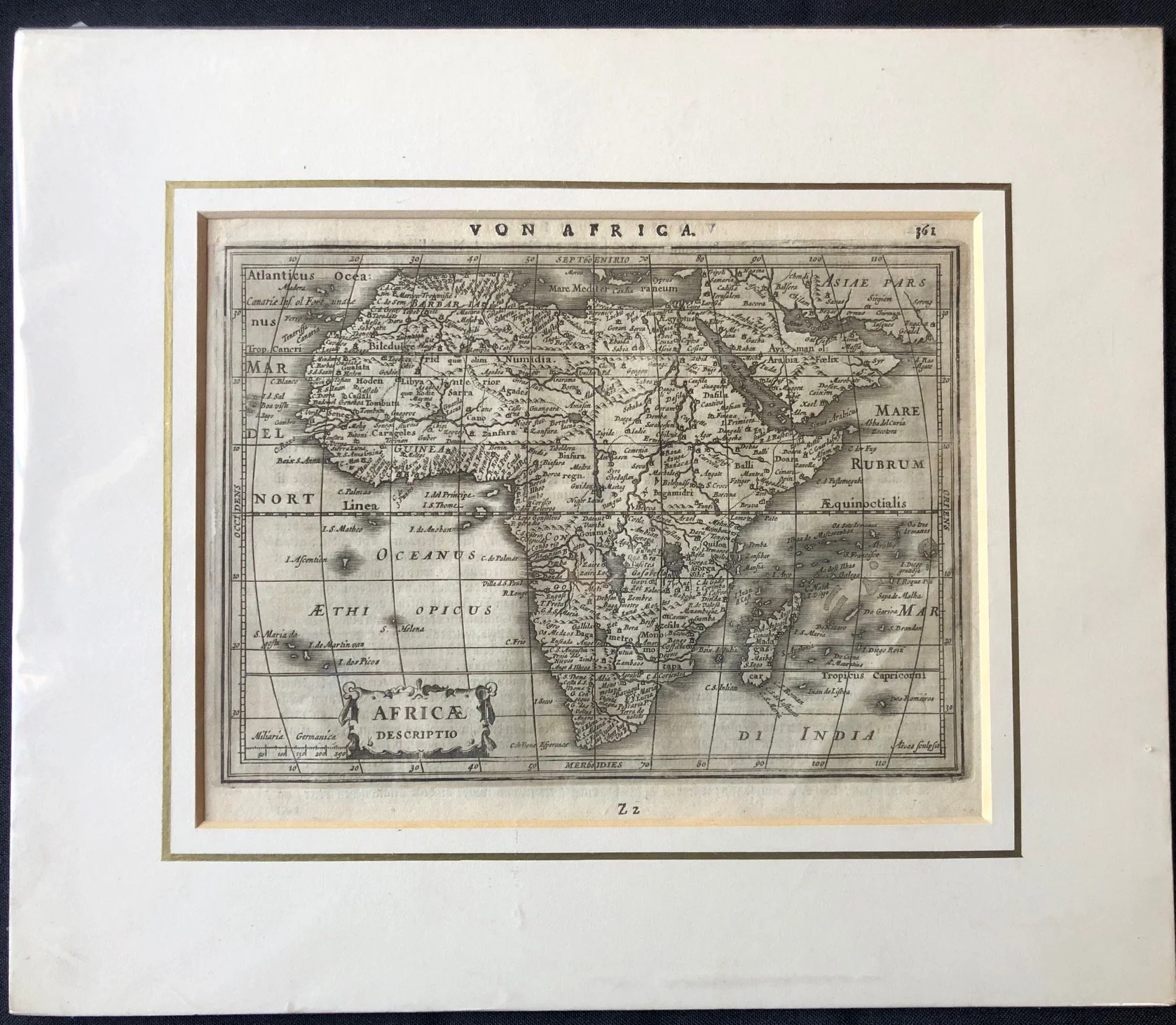 "AFRICAE DESCRIPTIO" c.1630