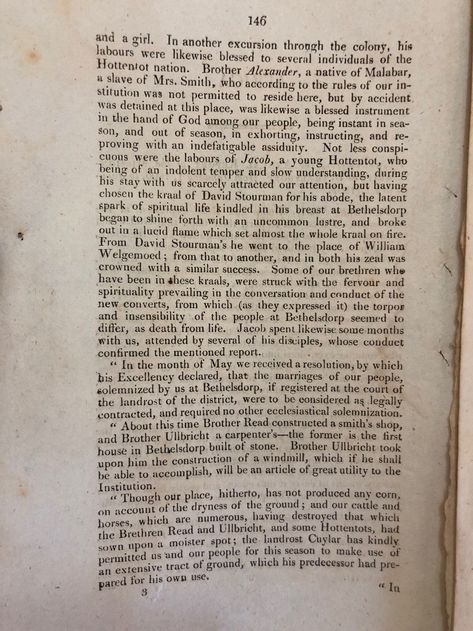 Eastern Cape frontier reports - Missionary, Van der Kemp c.1806