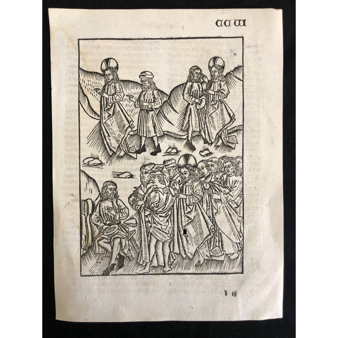 A leaf from a Dutch Incunabulum (1485) R4,500