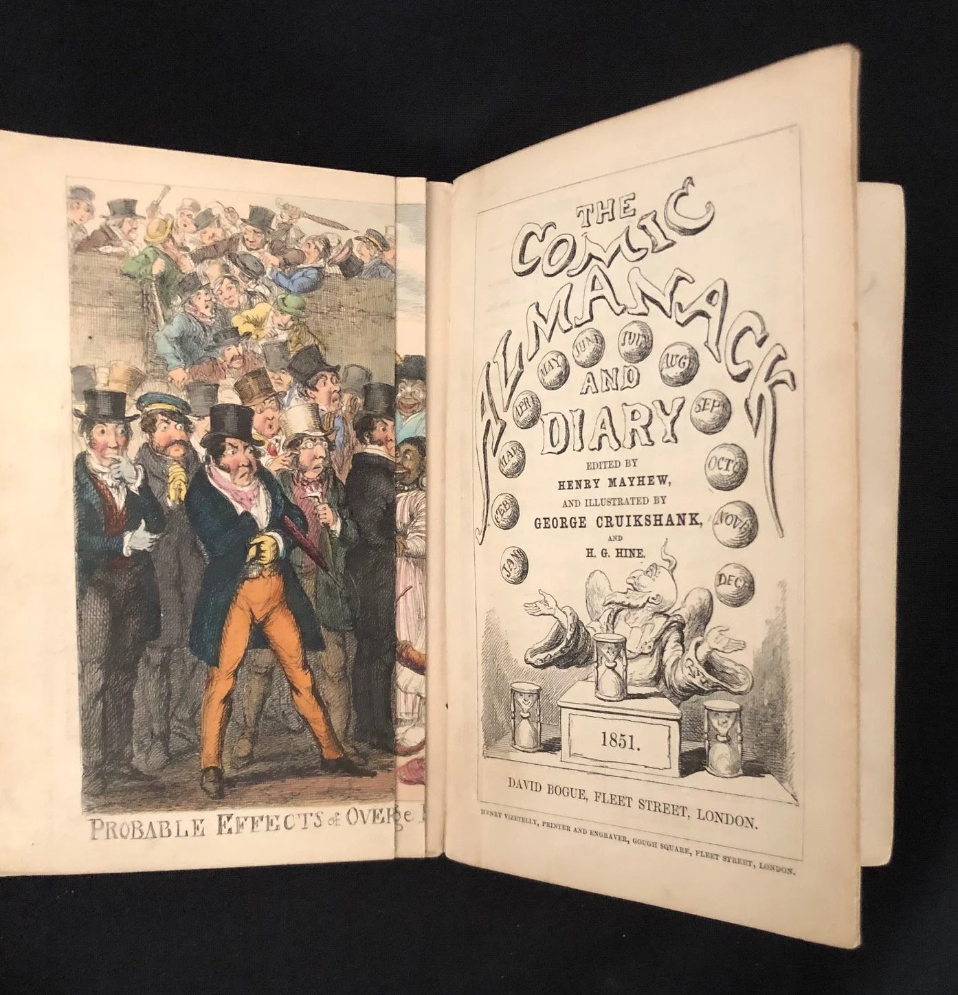 The Comic Almanack by George Cruikshank (1835-1853) 